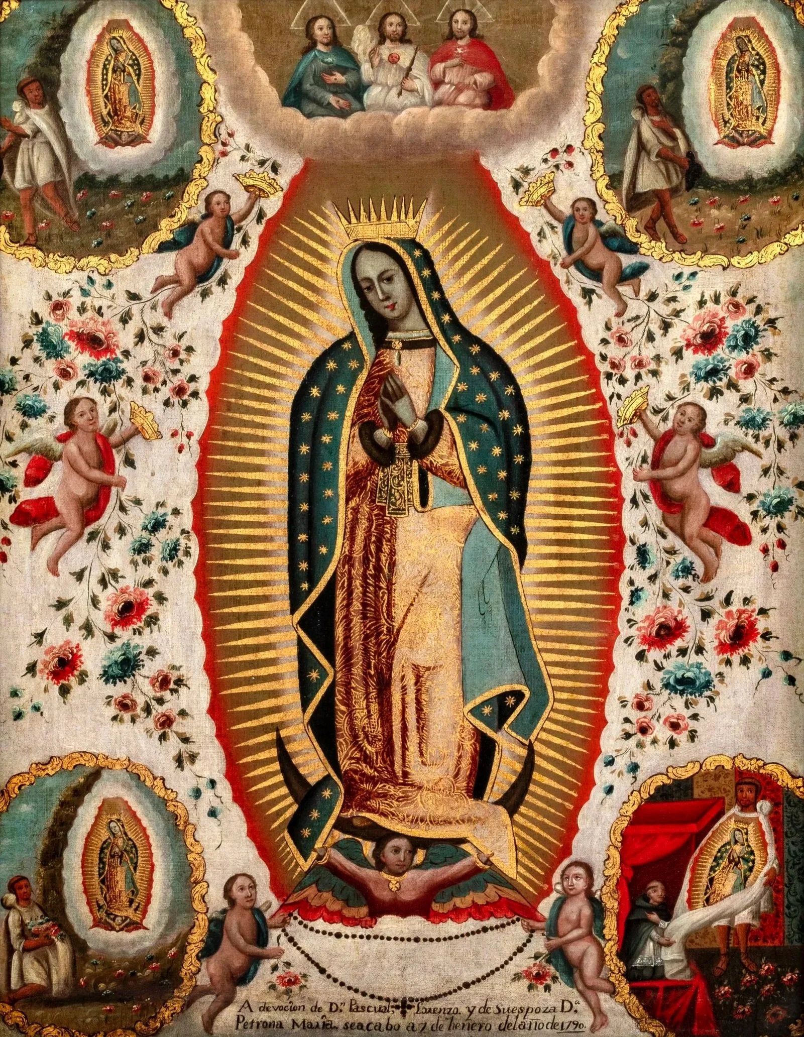 Mexican School, dated 1790