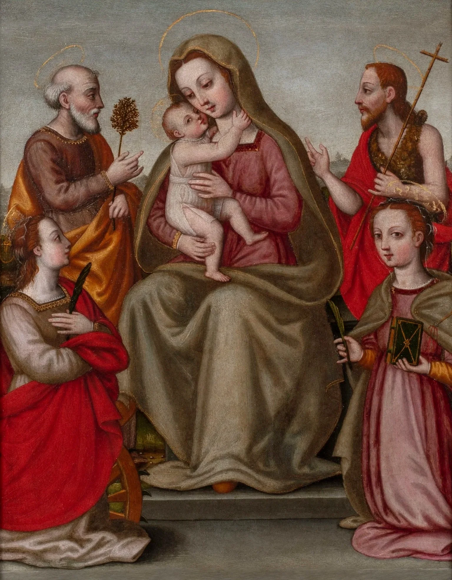 Madonna Enthroned