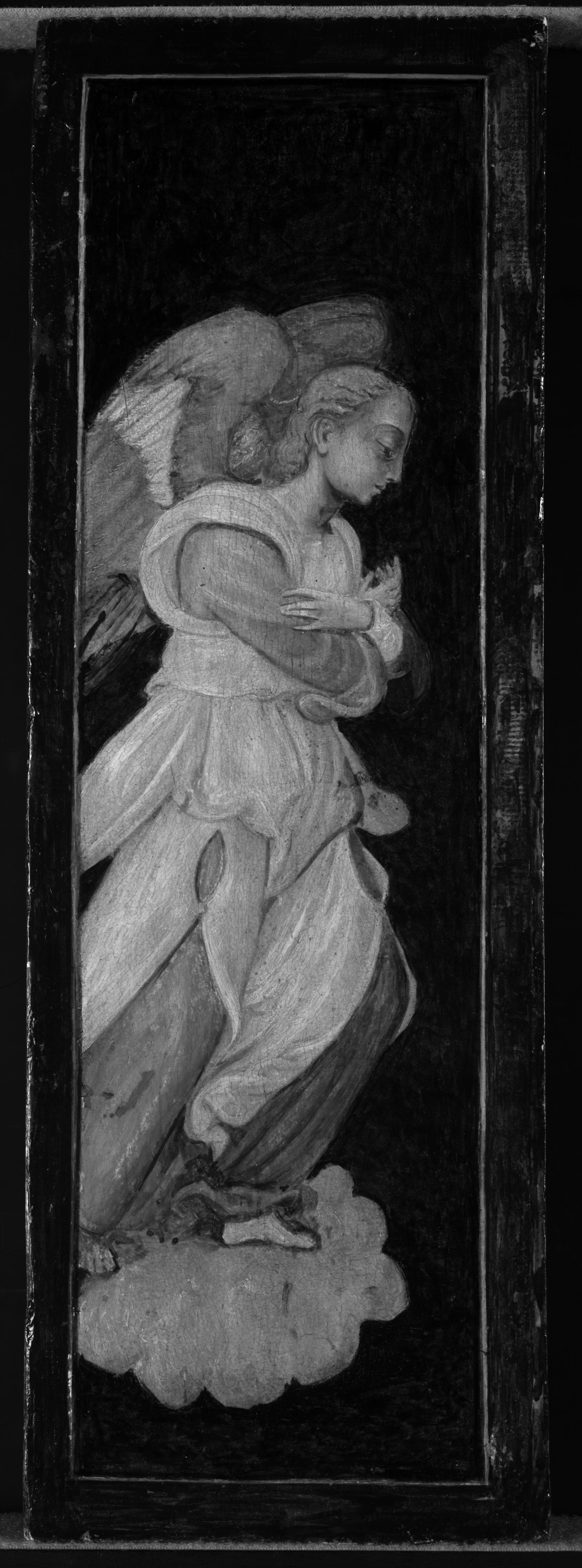 Plate 1. Infrared reflectograms of the present works.