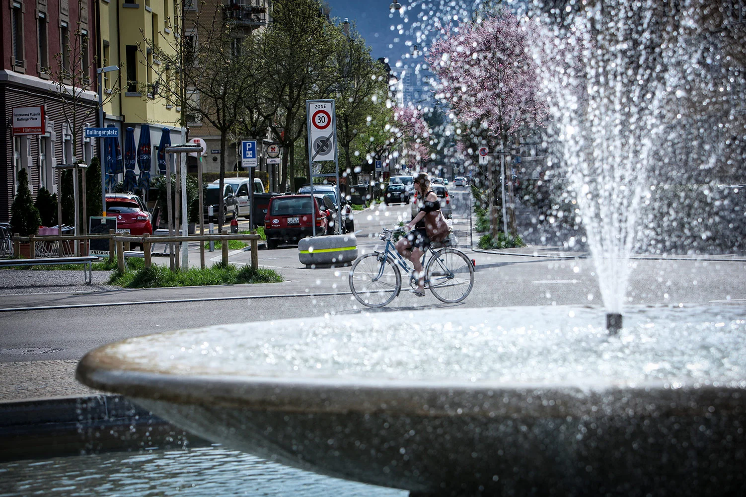 Veloverkehr im Quartier, Bullingerplatz