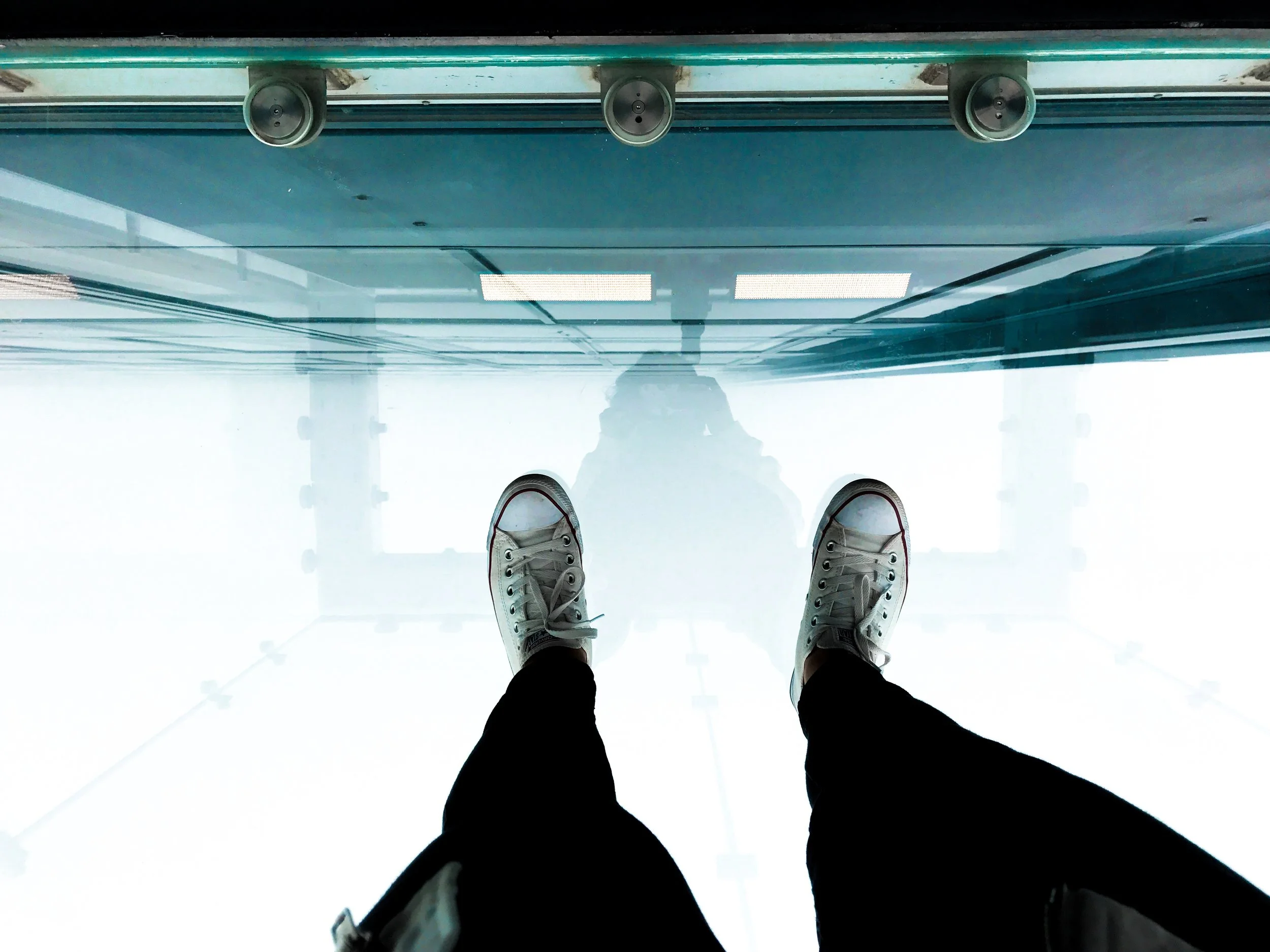 fog at the Sky Deck 