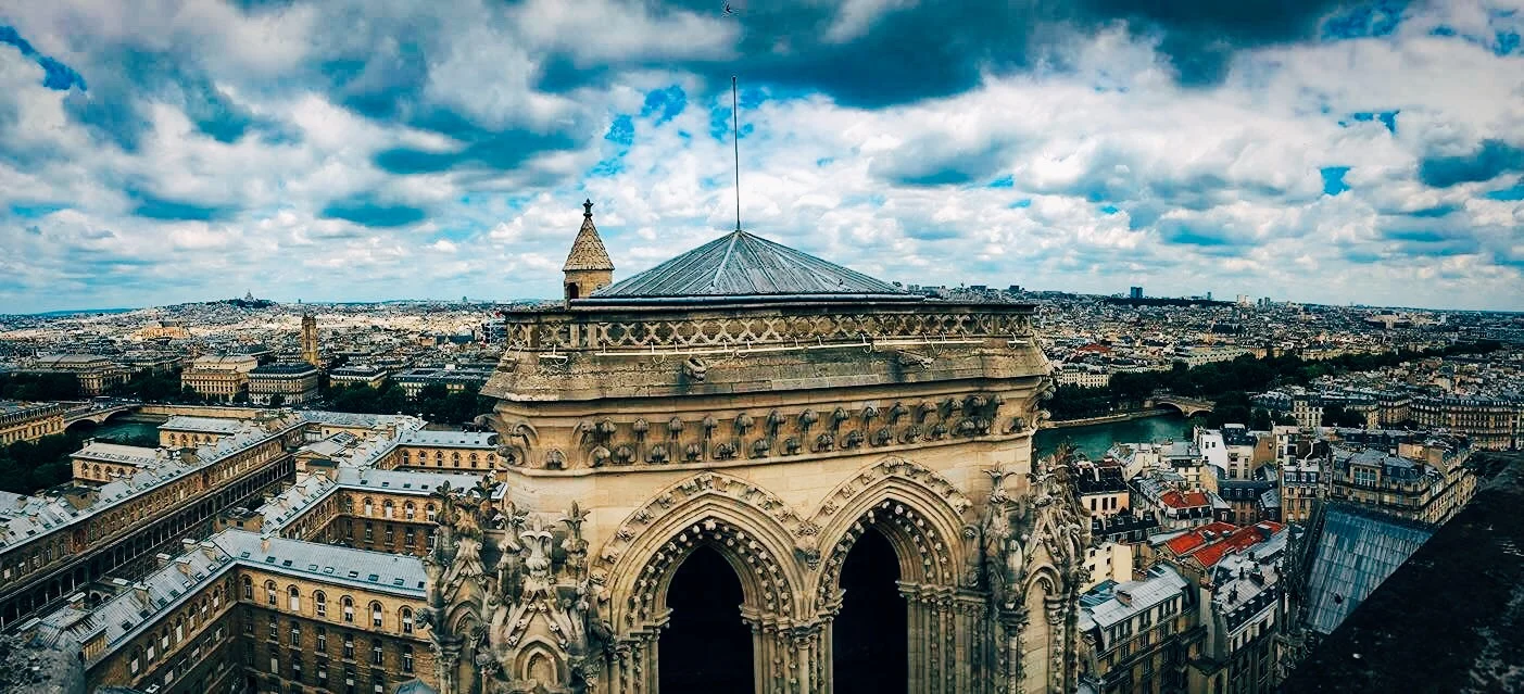 Rooftop views from Notre Dame