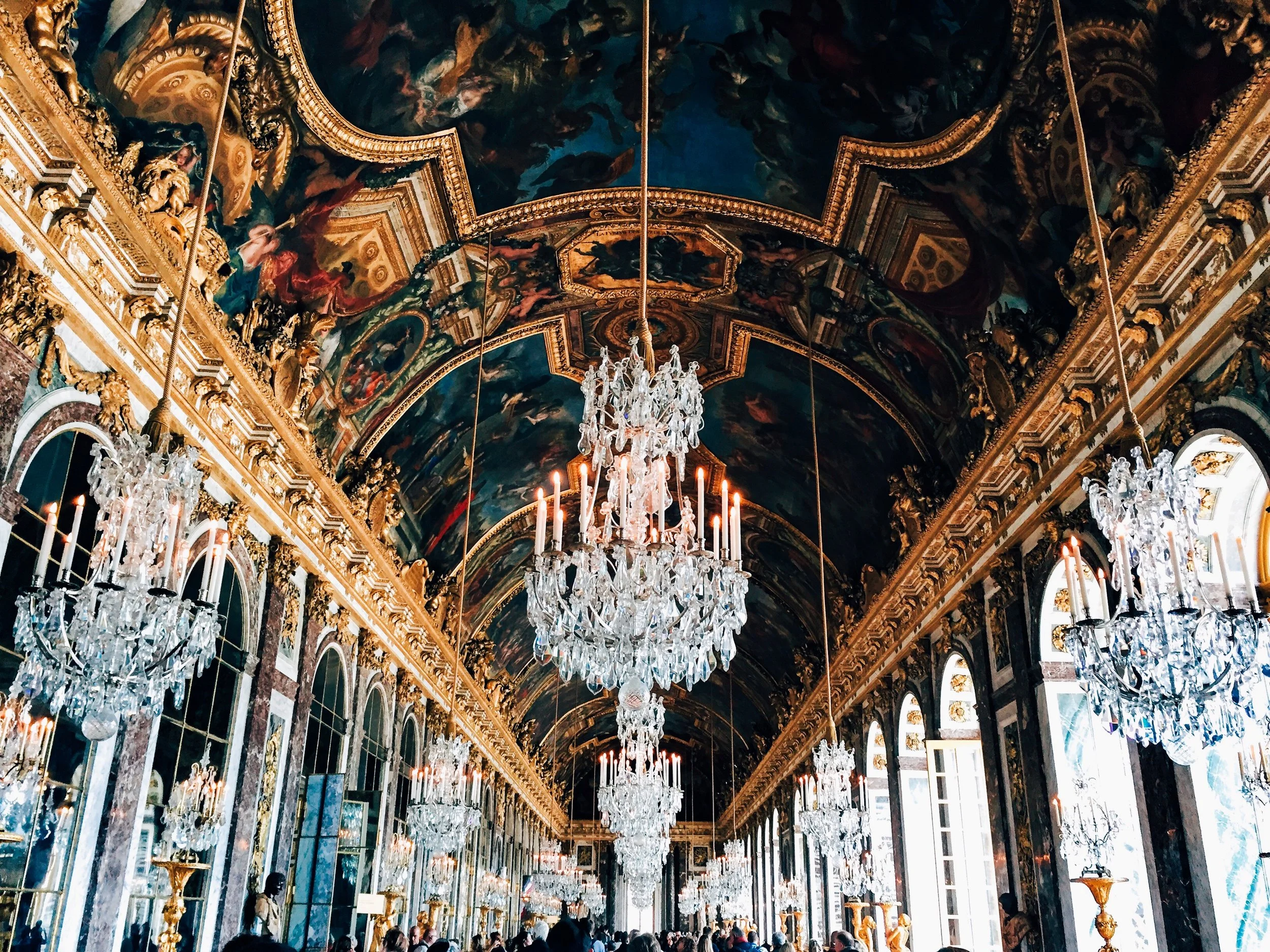 Palace of Versailles- Hall of Mirrors
