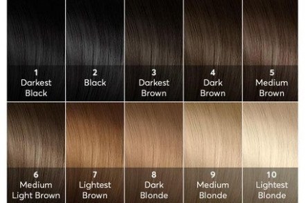 Bleaching Hair Color Level Chart