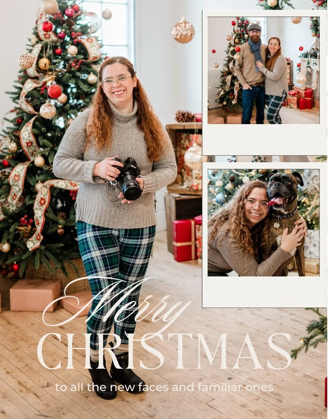 Feeling so much love this holiday season! ❄️ Wishing you and your families the most magical Christmas 🎄❤️​​​​​​​​
​​​​​​​​
#chirstmassessions #christmasjoy #spreadcheer