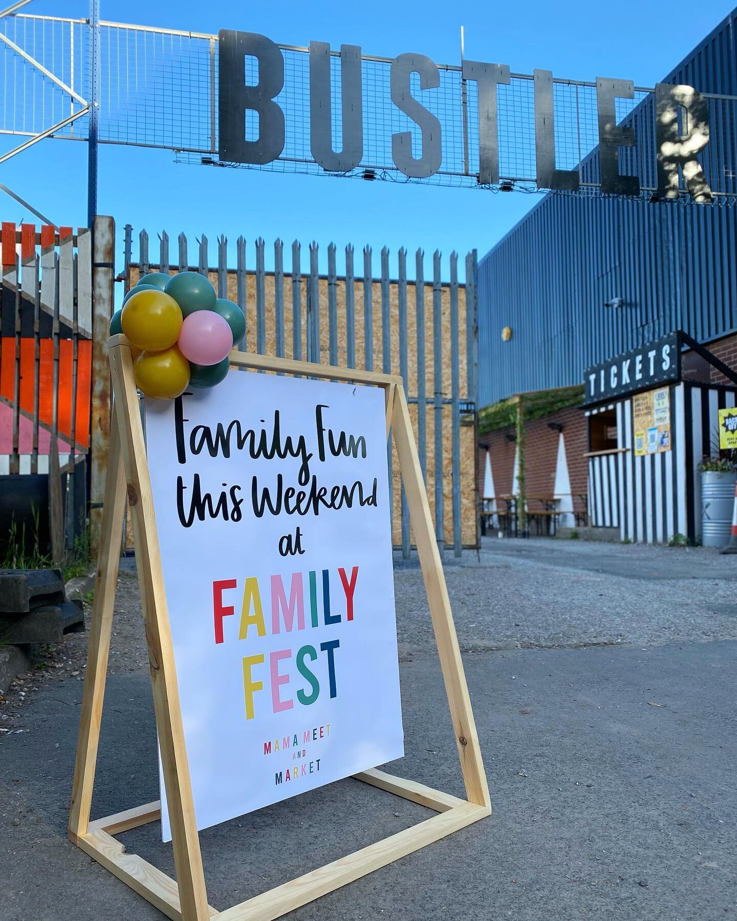 The colour of that sky does not lie ☀️ 

This weekend there&rsquo;s plenty of indoor shaded seating at @bustler_market 🍔🍩 Where you will find us and lots of fun! 

@onceuponafairytaleco will be back with 2 special characters, @thebohobounce will be