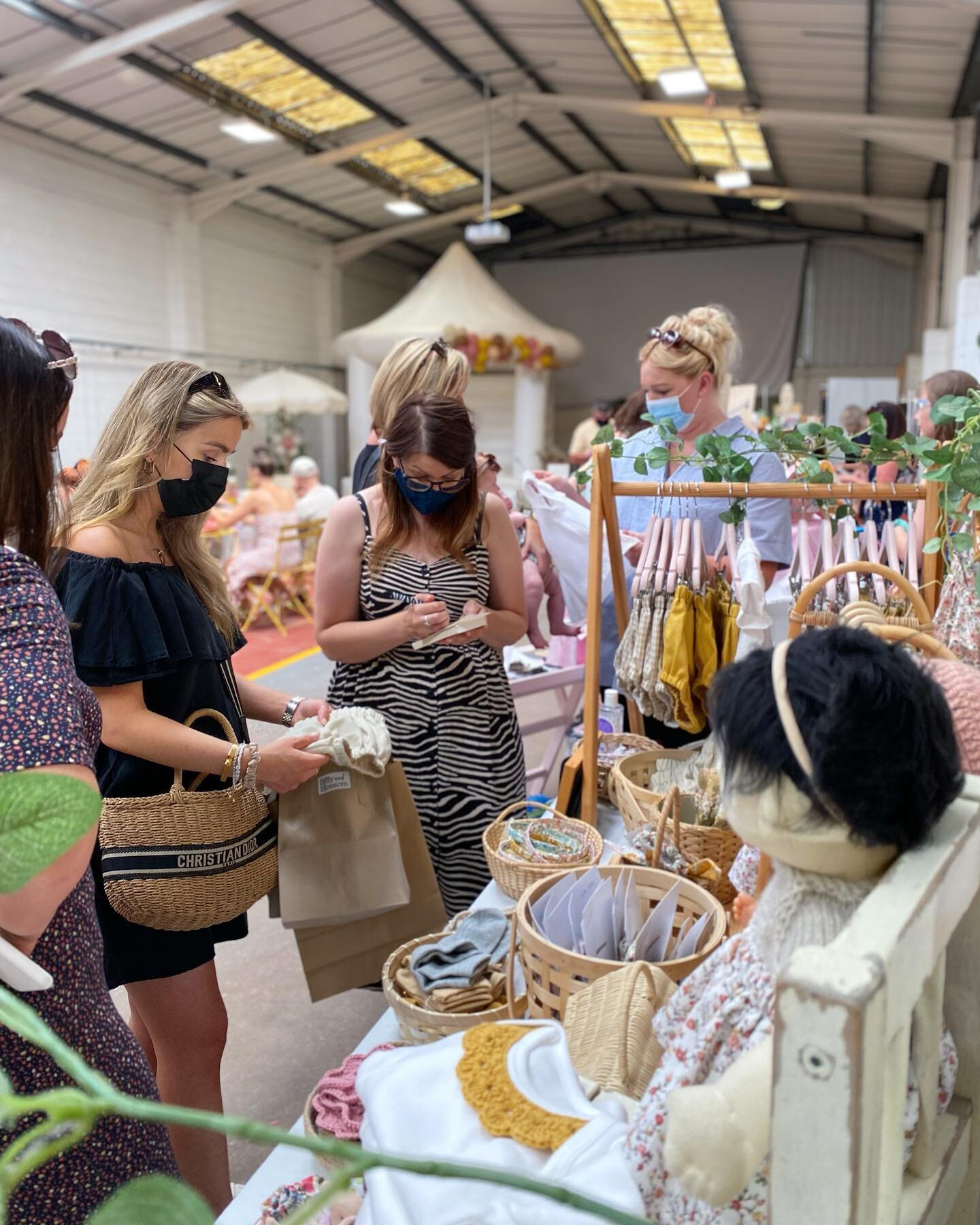 What a weekend 🥵☀️🛍🛍

Thank you to everyone involved, staff, stall holders &amp; of course customers. It was so so great to see people again and familiar faces. Babies that are now toddlers, toddlers that are now preschoolers &amp; lots more bumps