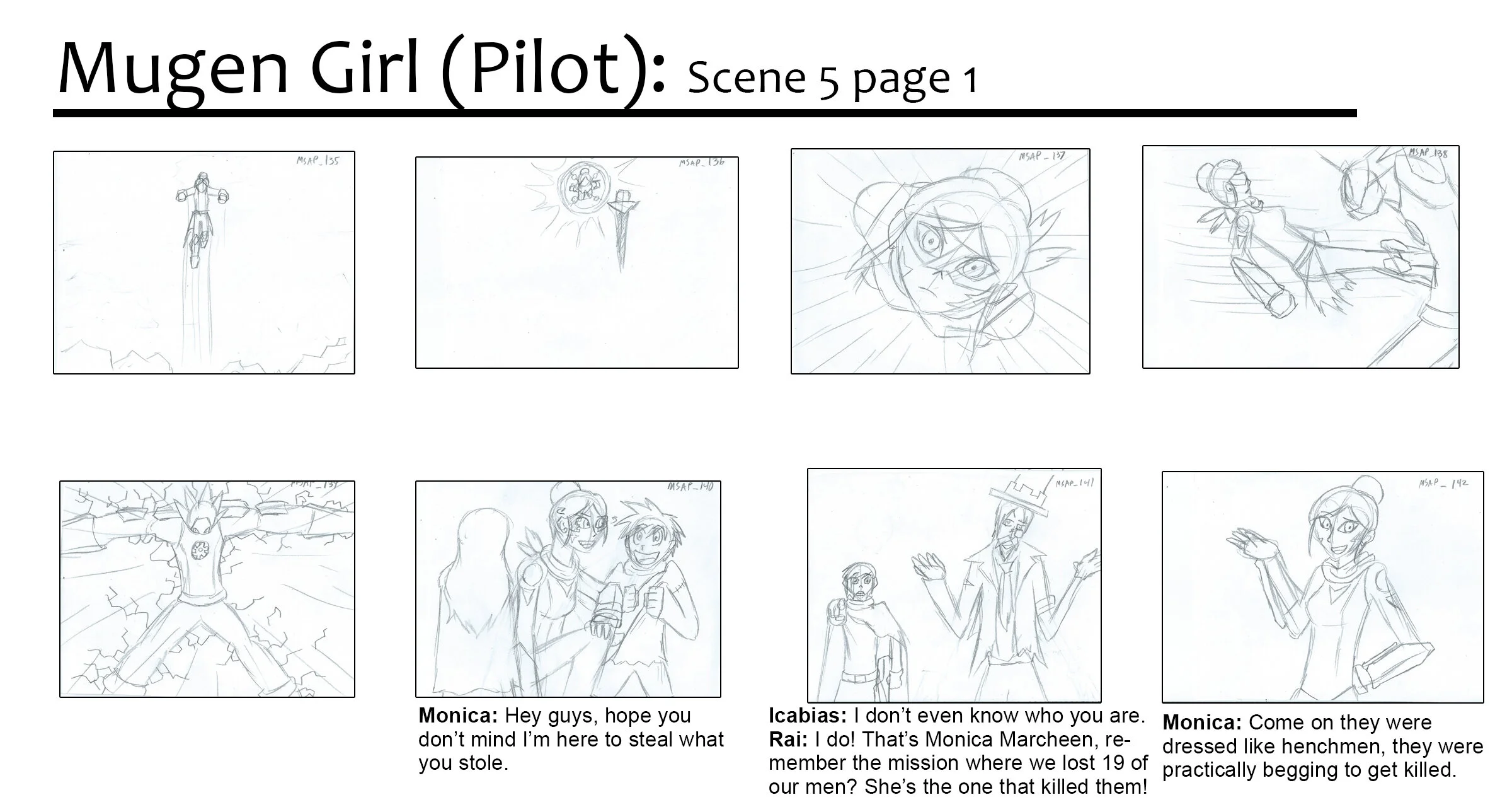 Fight Scene - Mugen Girl