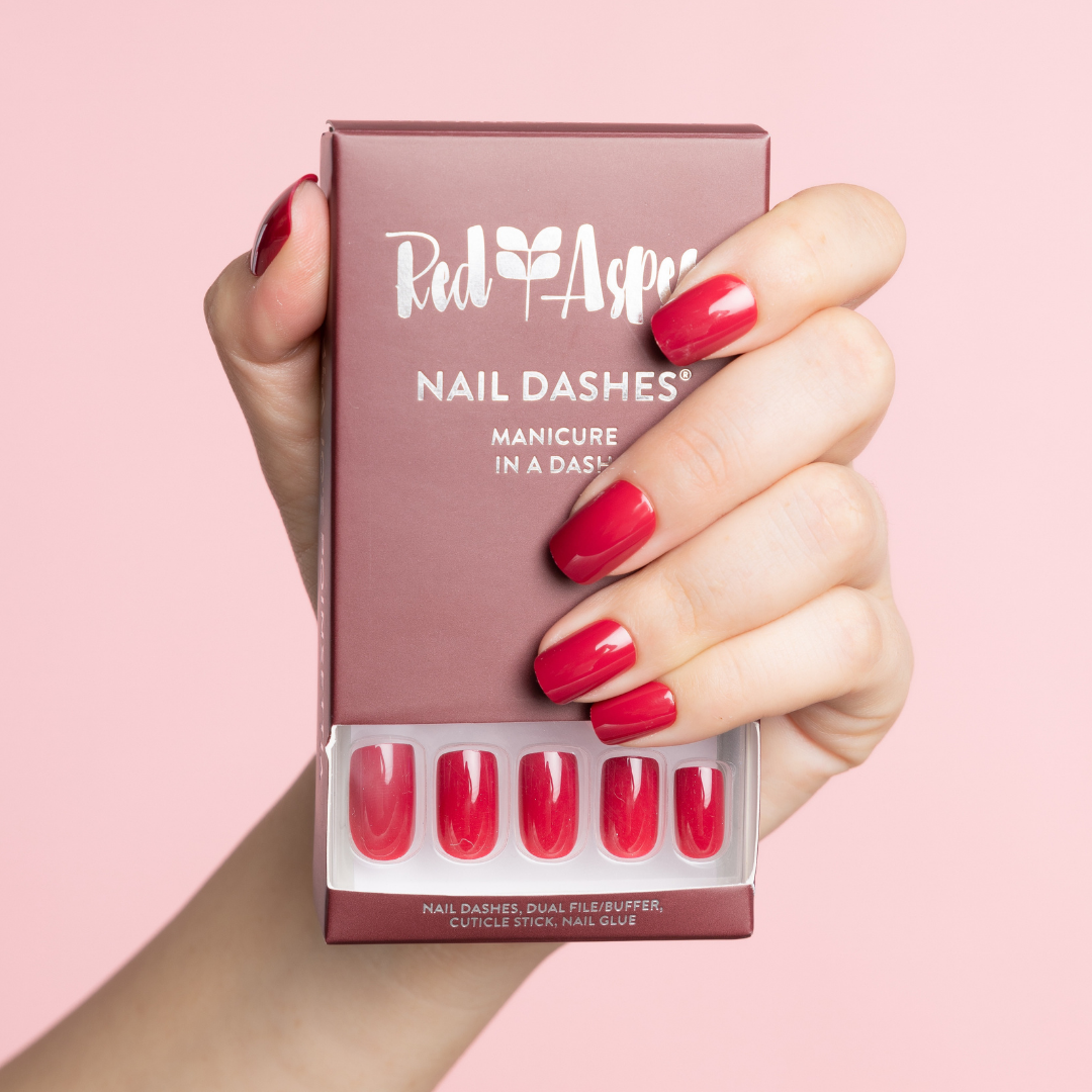 Red Aspen Nail Dashes- Pink and Sparkly Bundle - Makeup