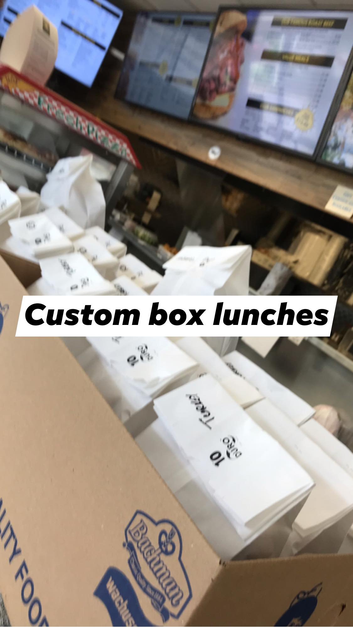 Box lunches