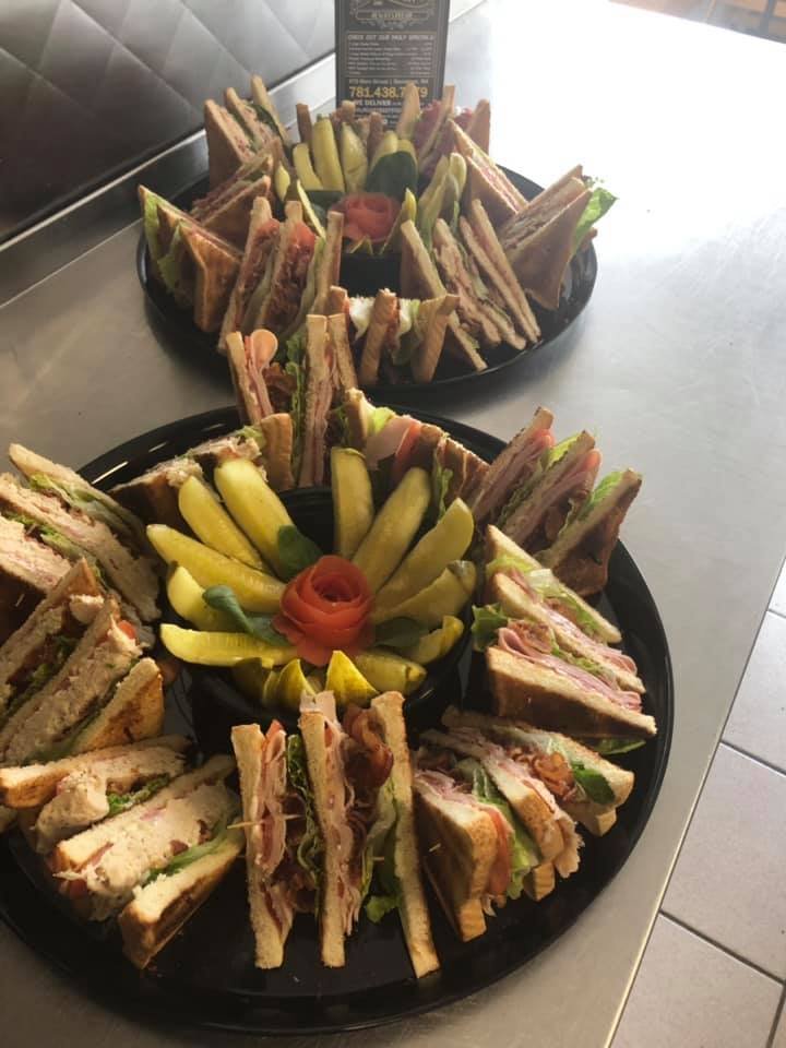 Club Sandwiches tray