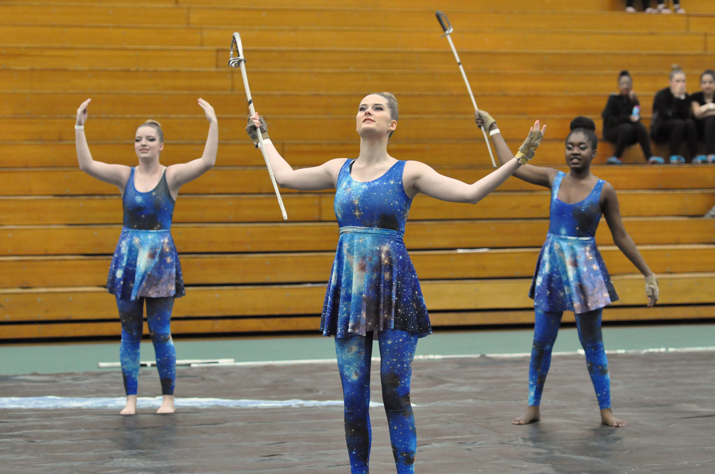 Colorguard — Sprayberry Band of Gold