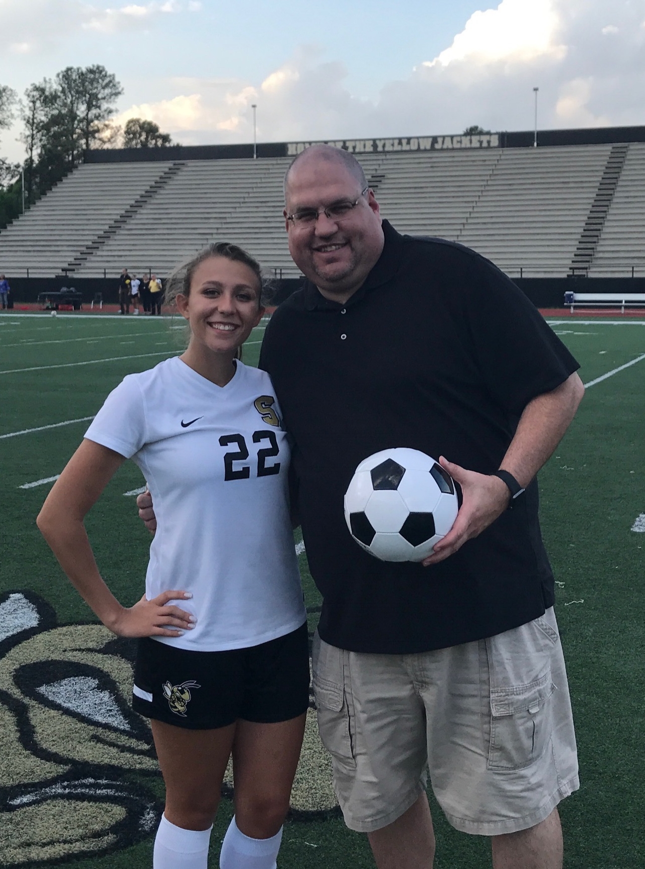 BOG Drum Major and Varsity Soccer Player Bella Buttry 