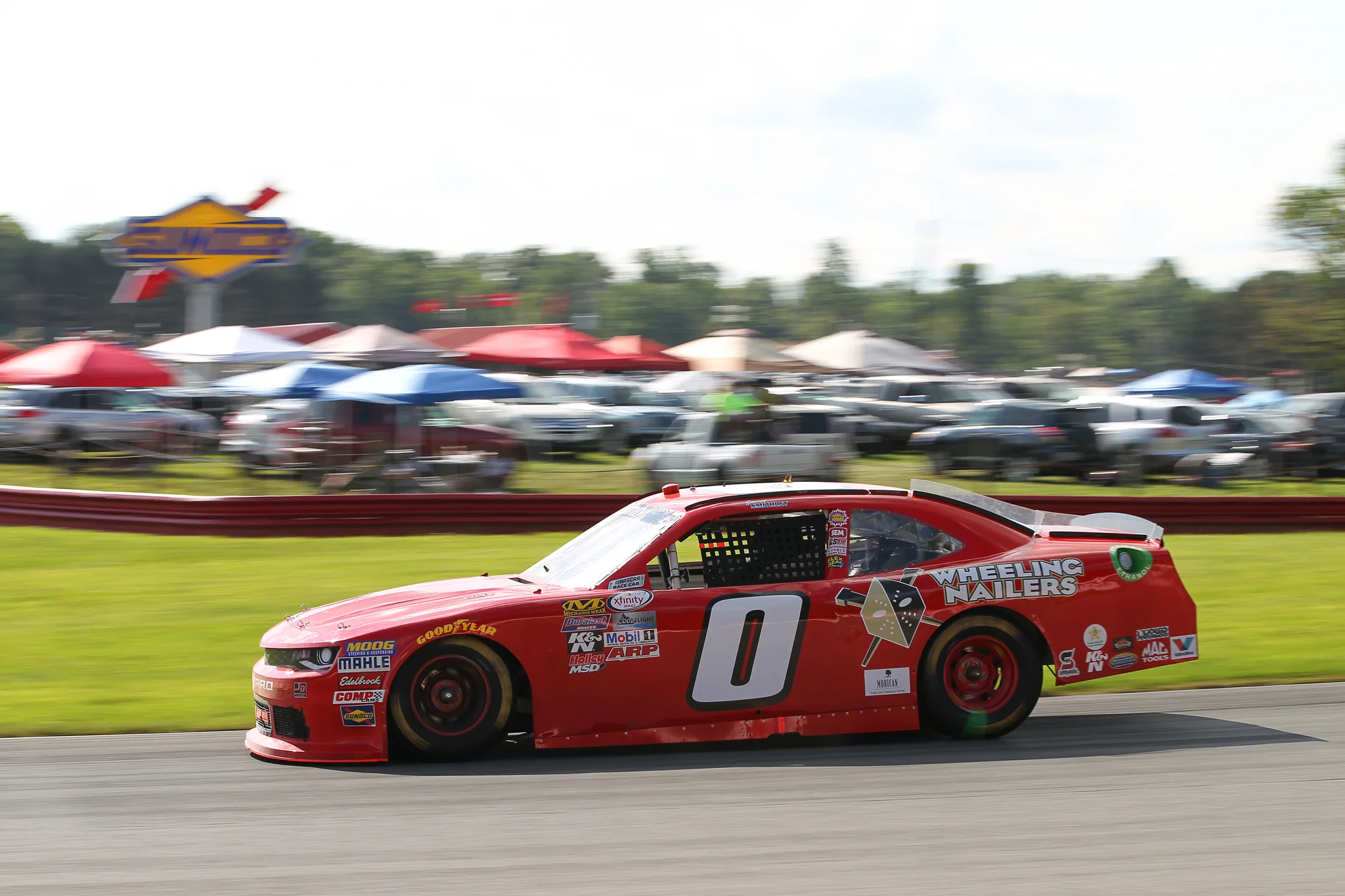 SMITHLEY STALLED BY LATE-RACE CRASH