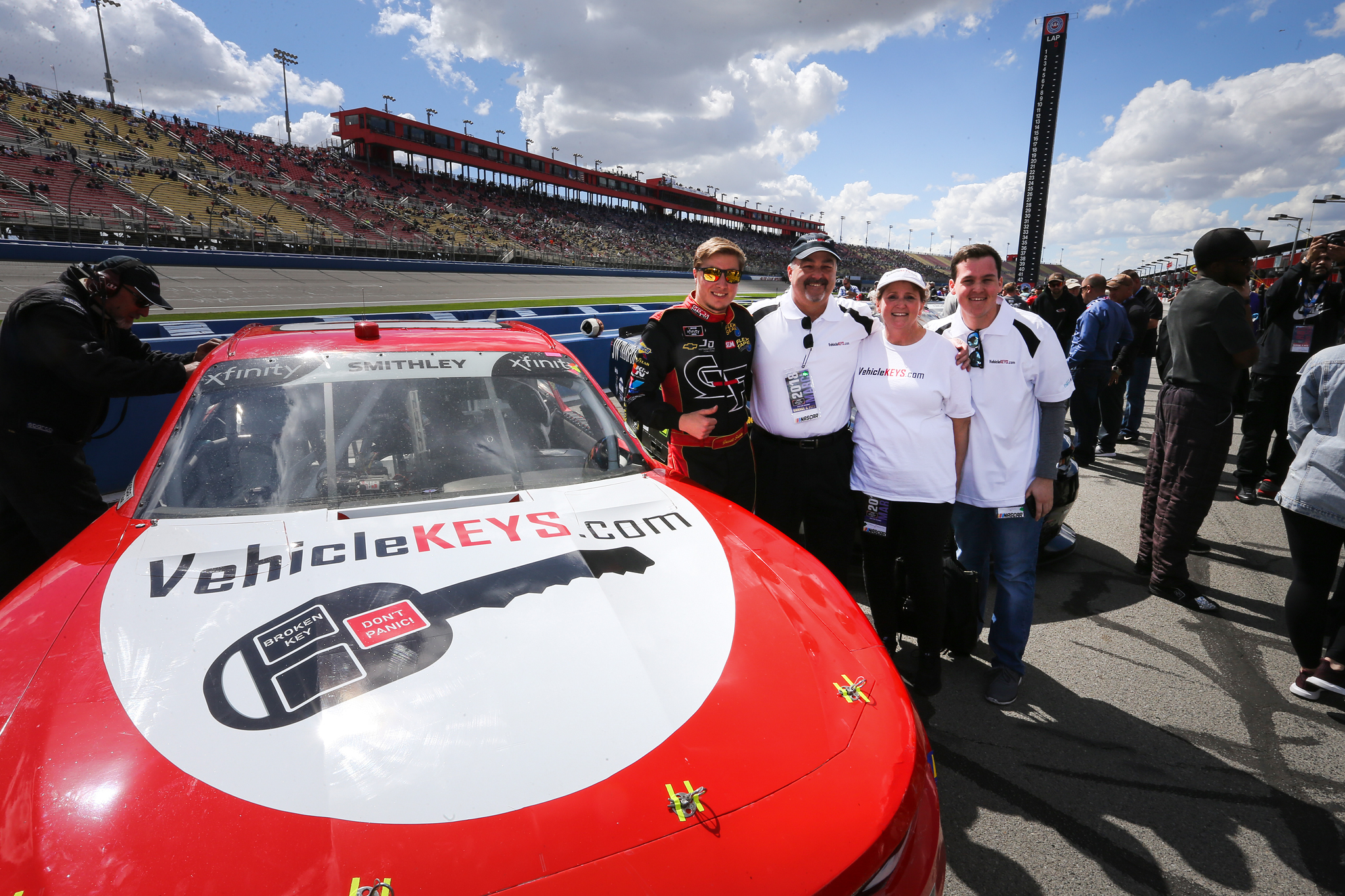 GARRETT SMITHLEY FINISHES 23RD IN THE ROSEANNE 300