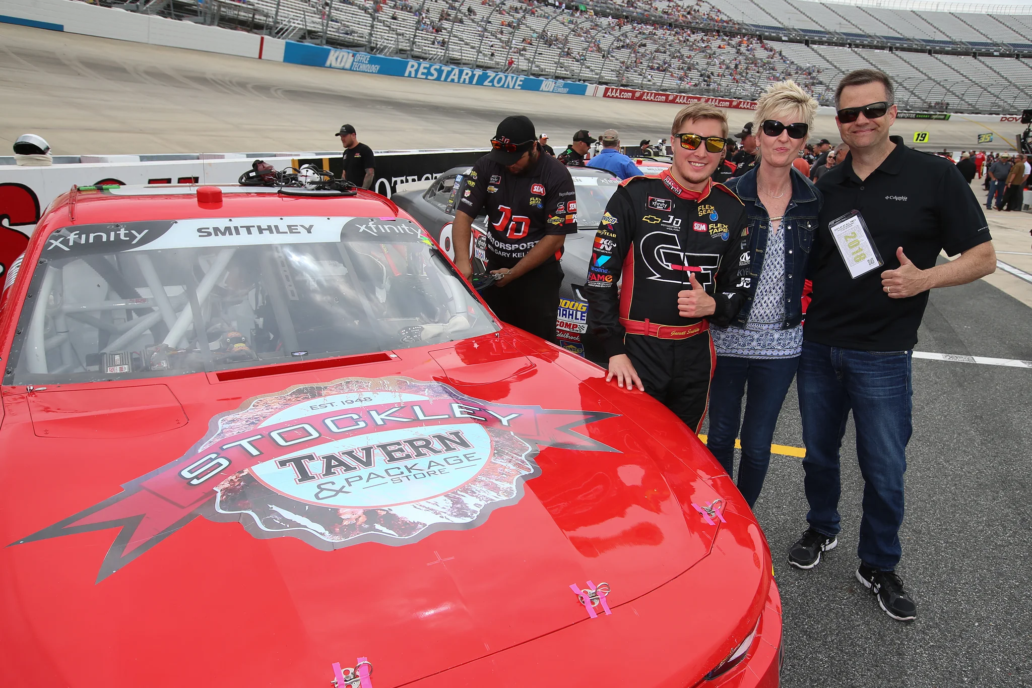 TOUGH DAY AT DOVER INTERNATIONAL RACEWAY FOR GARRETT SMITHLEY