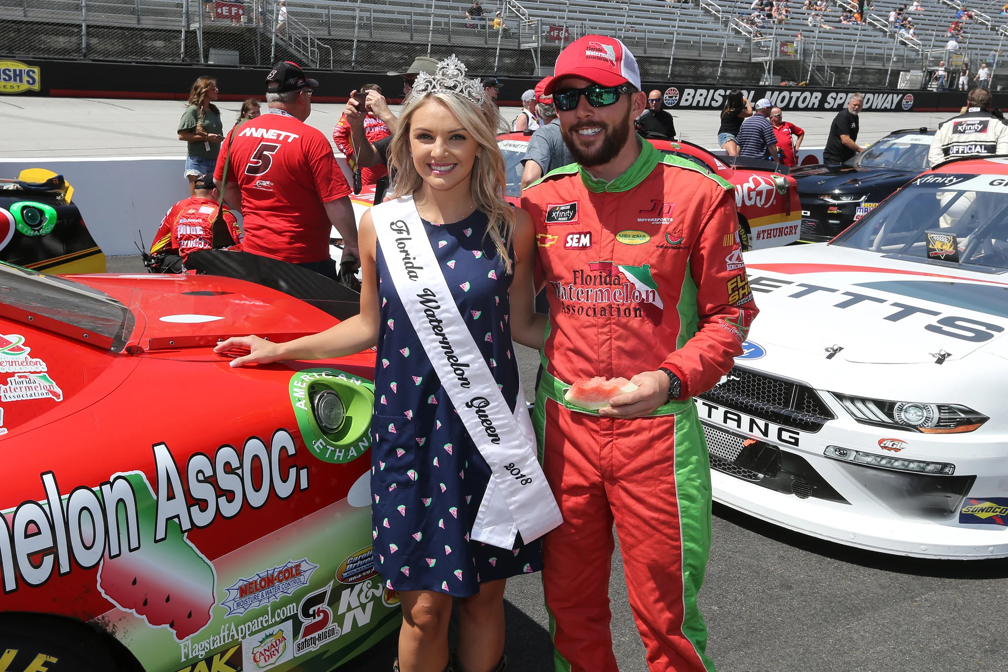 ROSS CHASTAIN READY FOR THE ALSCO 300