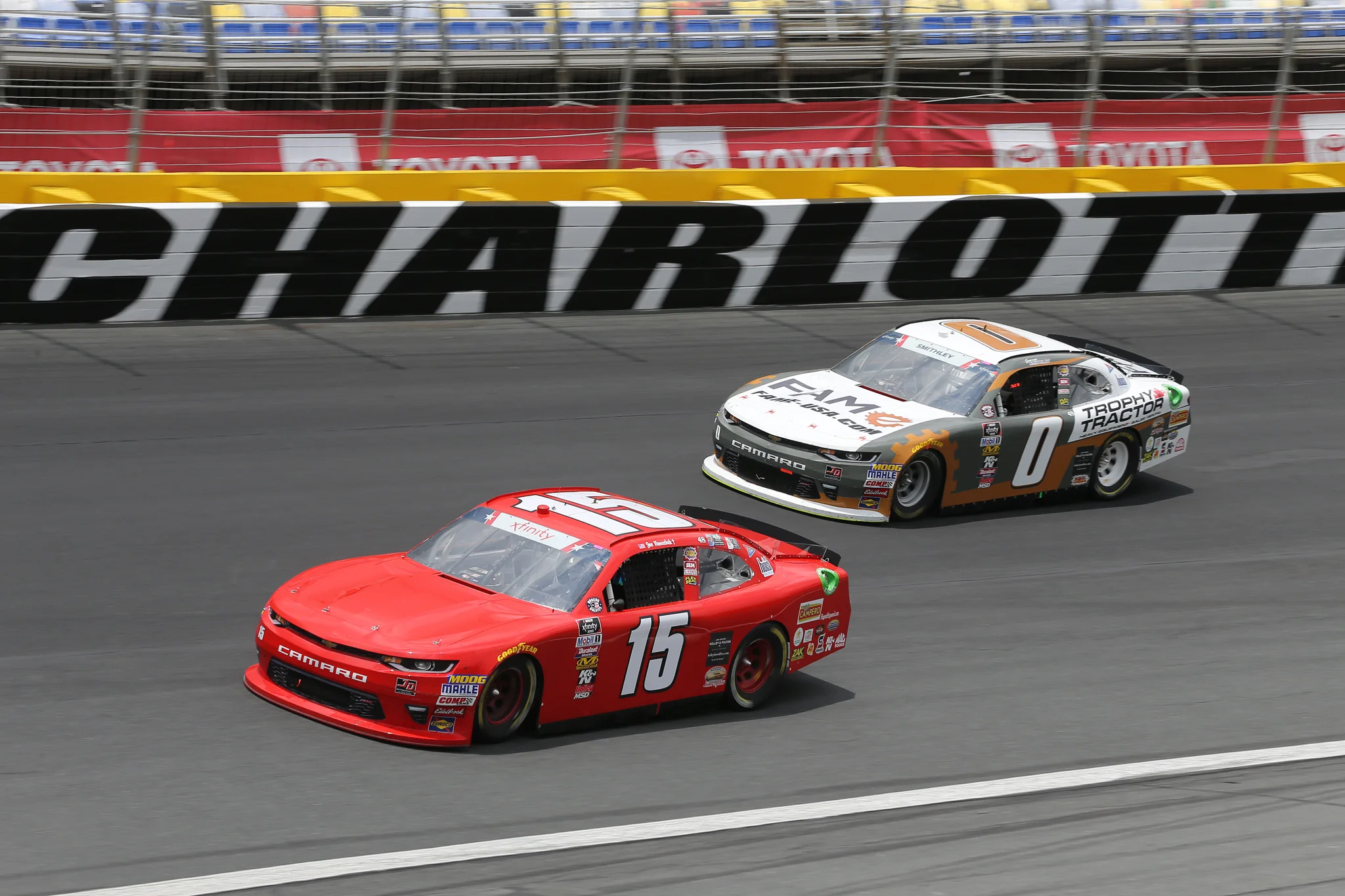 JOE NEMECHEK SCORES A TOP-20 FINISH AT CHARLOTTE MOTOR SPEEDWAY