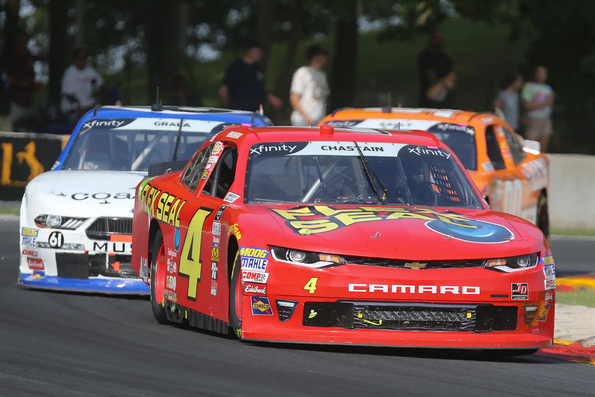CHASTAIN ROARS AT ROAD AMERICA