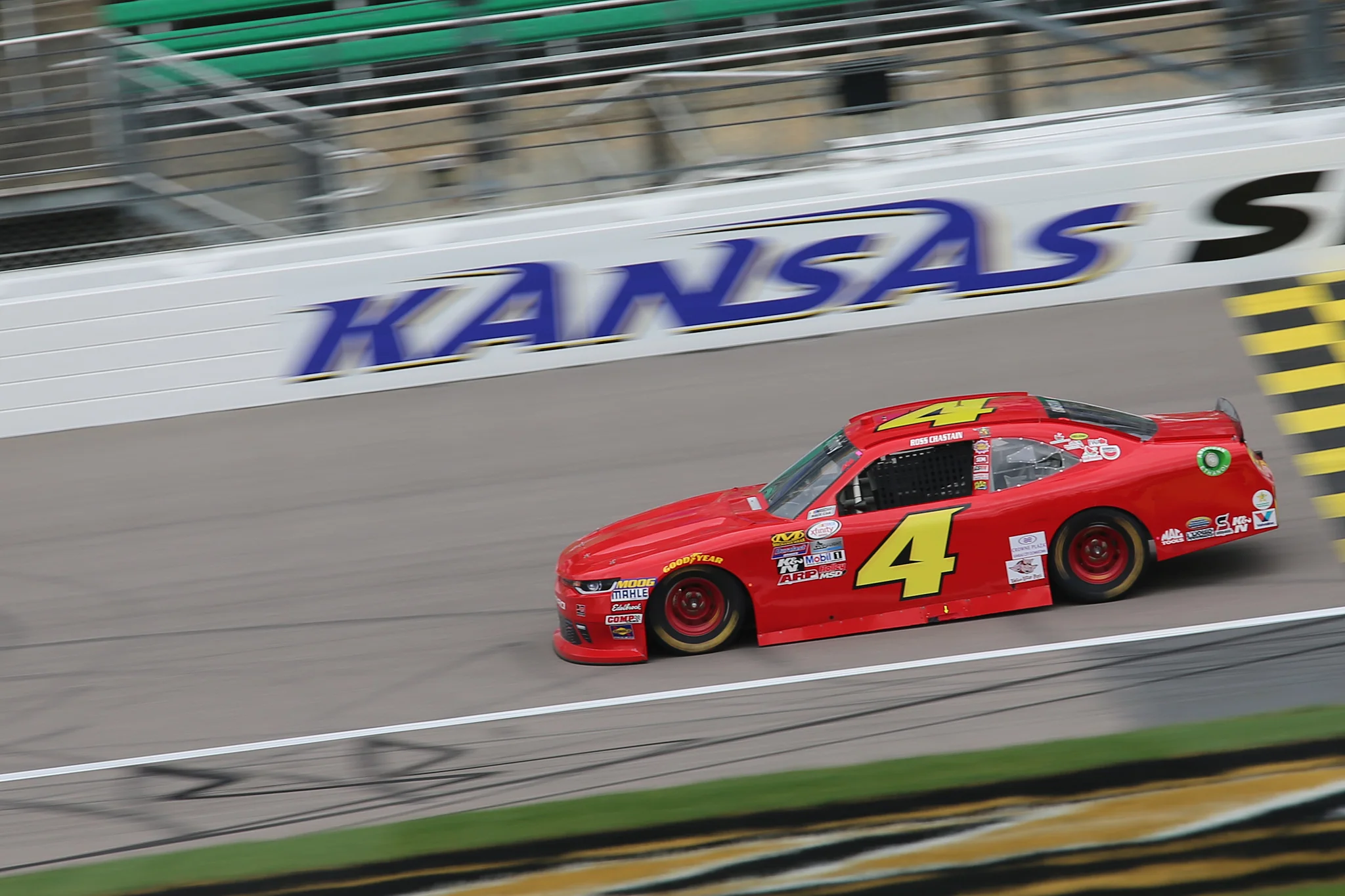 CHASTAIN ROLLS ON TO KANSAS