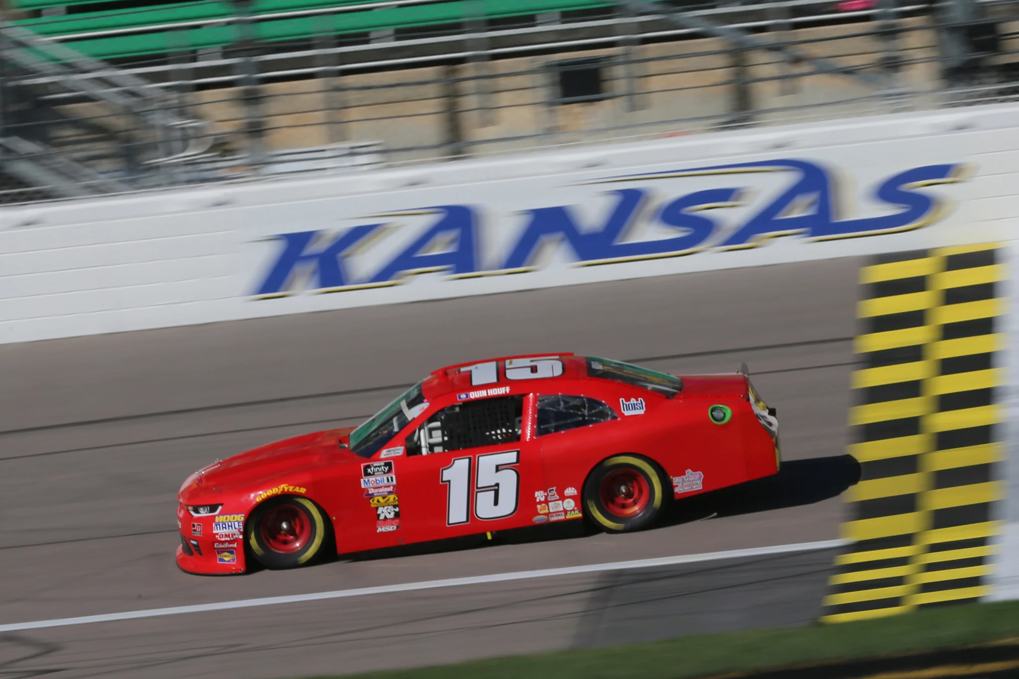 HOUFF IMPRESSES WITH 14th AT KANSAS  
