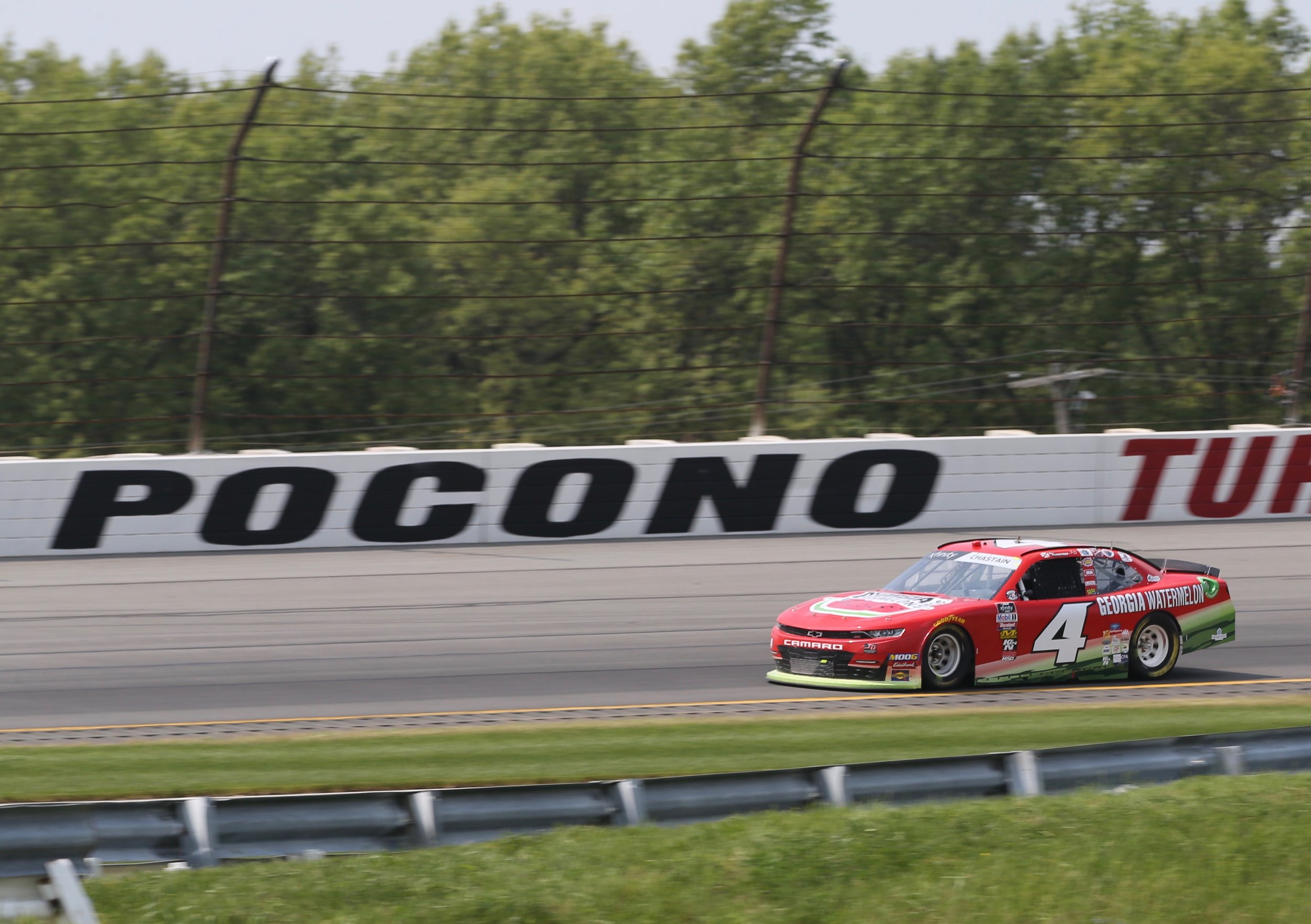 JD MOTORSPORTS’ CHASTAIN & MCLEOD EARN TOP 20 FINISHES IN POCONO; TOUGH BREAK FOR LEICHT & SMITHLEY