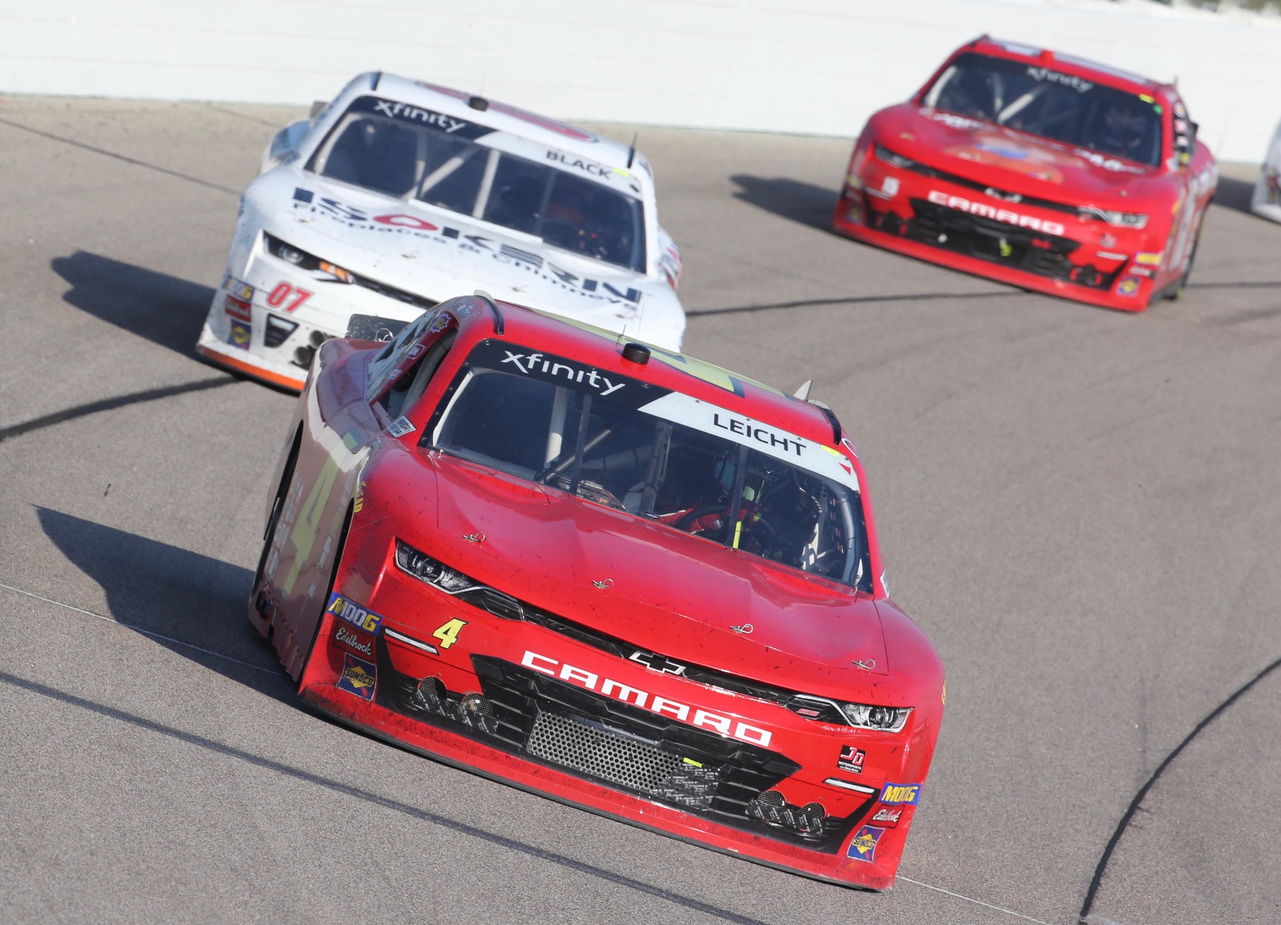 LEICHT SHINES AT IOWA; VARGAS IMPRESSES MANY IN XFINITY DEBUT