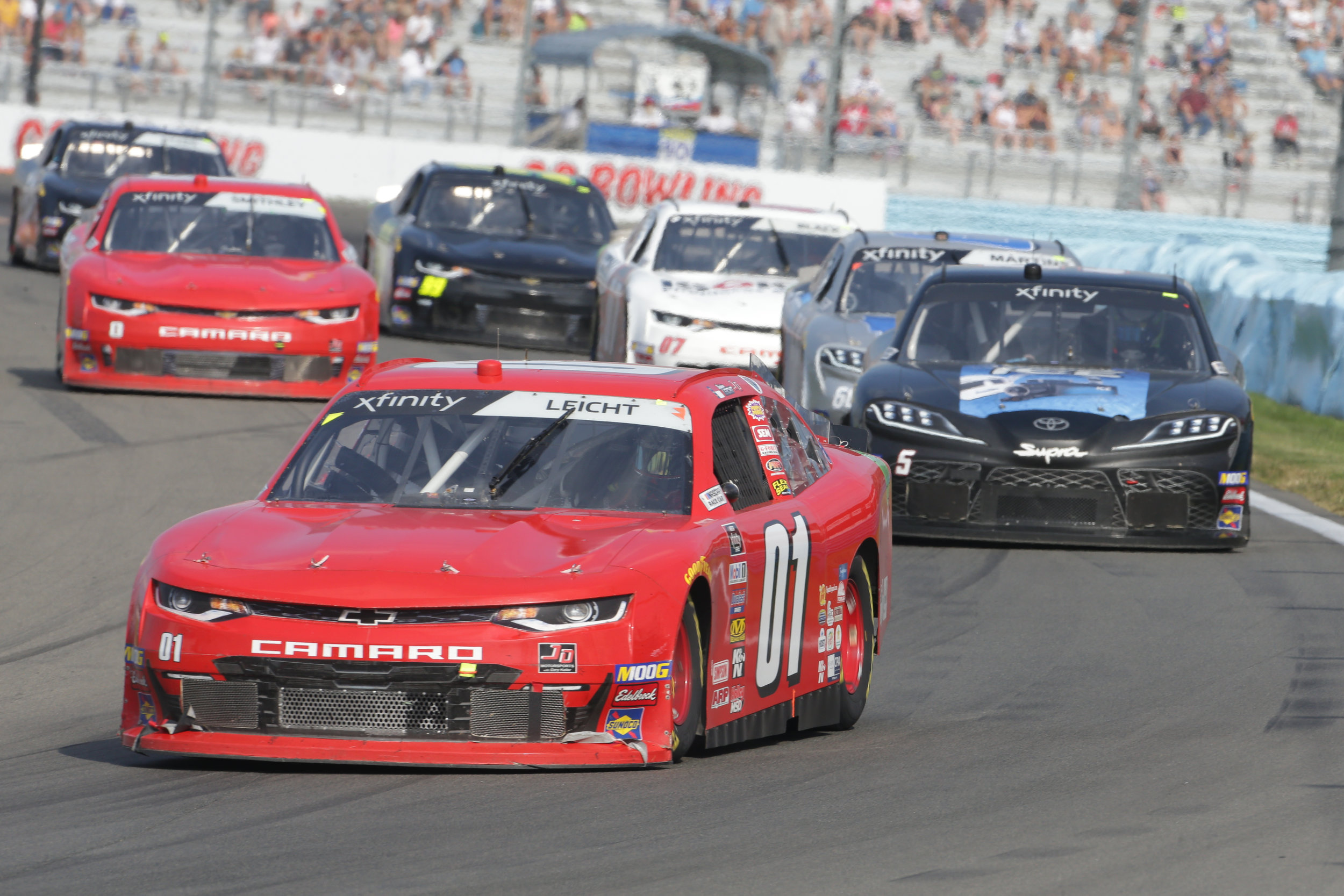 LEICHT EARNS TOP 20 FINISH AT WATKINS GLEN; CHASTAIN OUT EARLY WITH MAJOR CONTACT