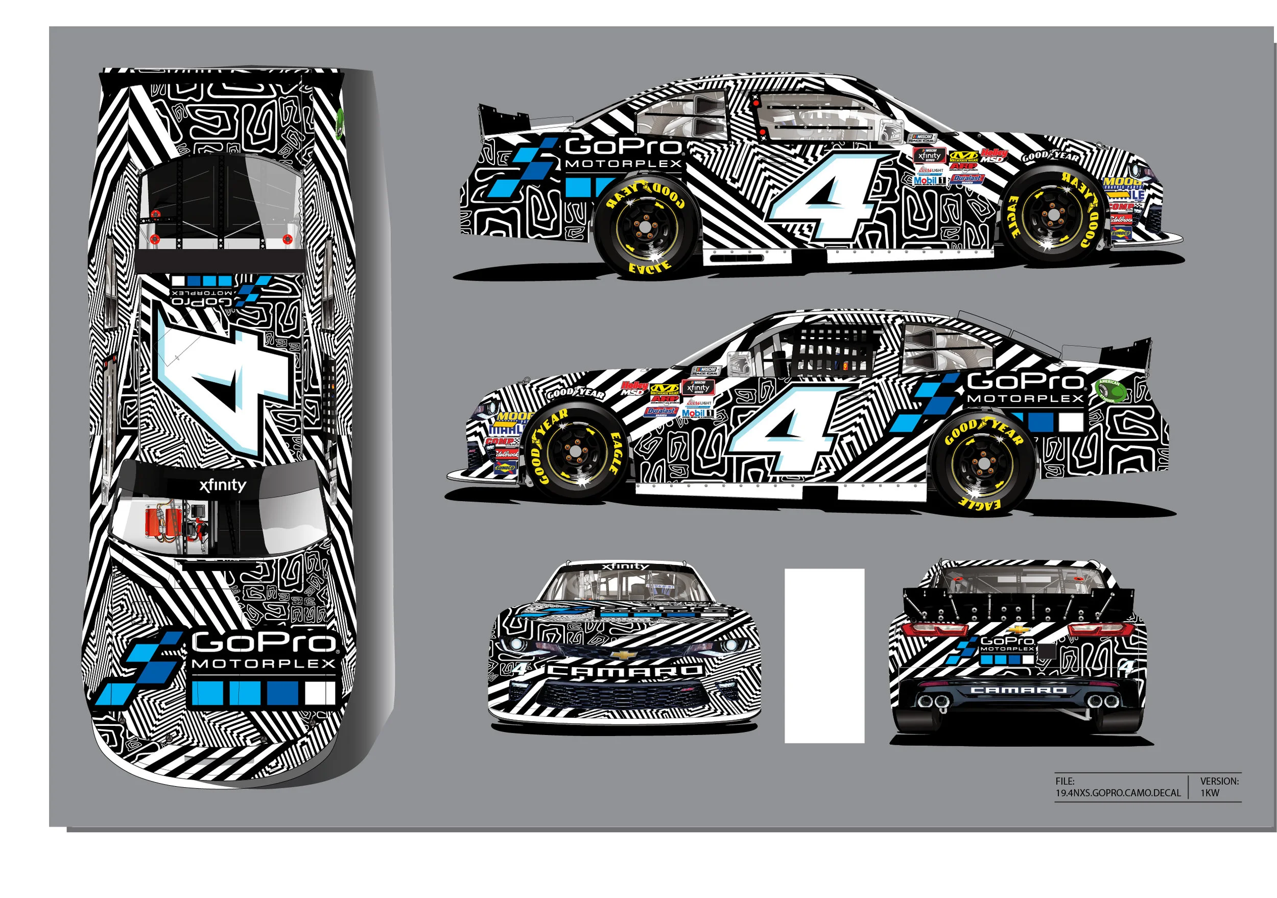 LAWSON ASCHENBACH RETURNS TO NASCAR WITH JD MOTORSPORTS’ NO. 4 GOPRO MOTORPLEX CHEVROLET AT MID-OHIO