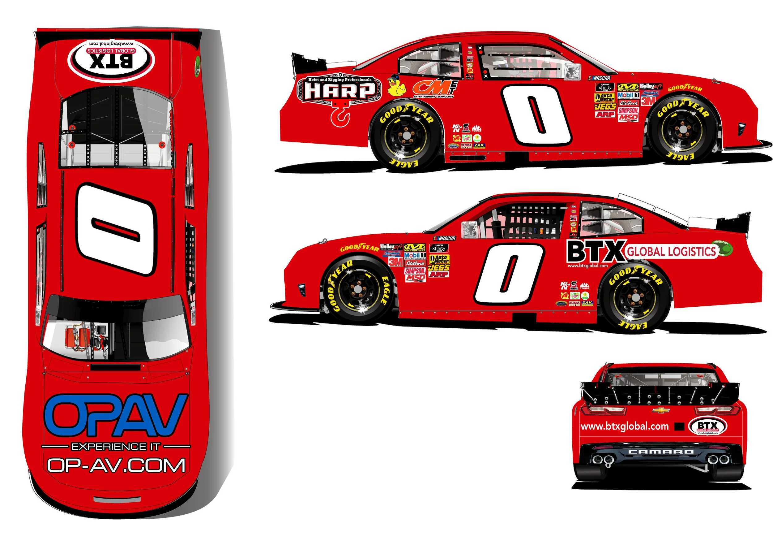 BTX GLOBAL LOGISTICS RETURNS TO SPONSOR JD MOTORSPORTS WITH GARY KELLER AT DAYTONA