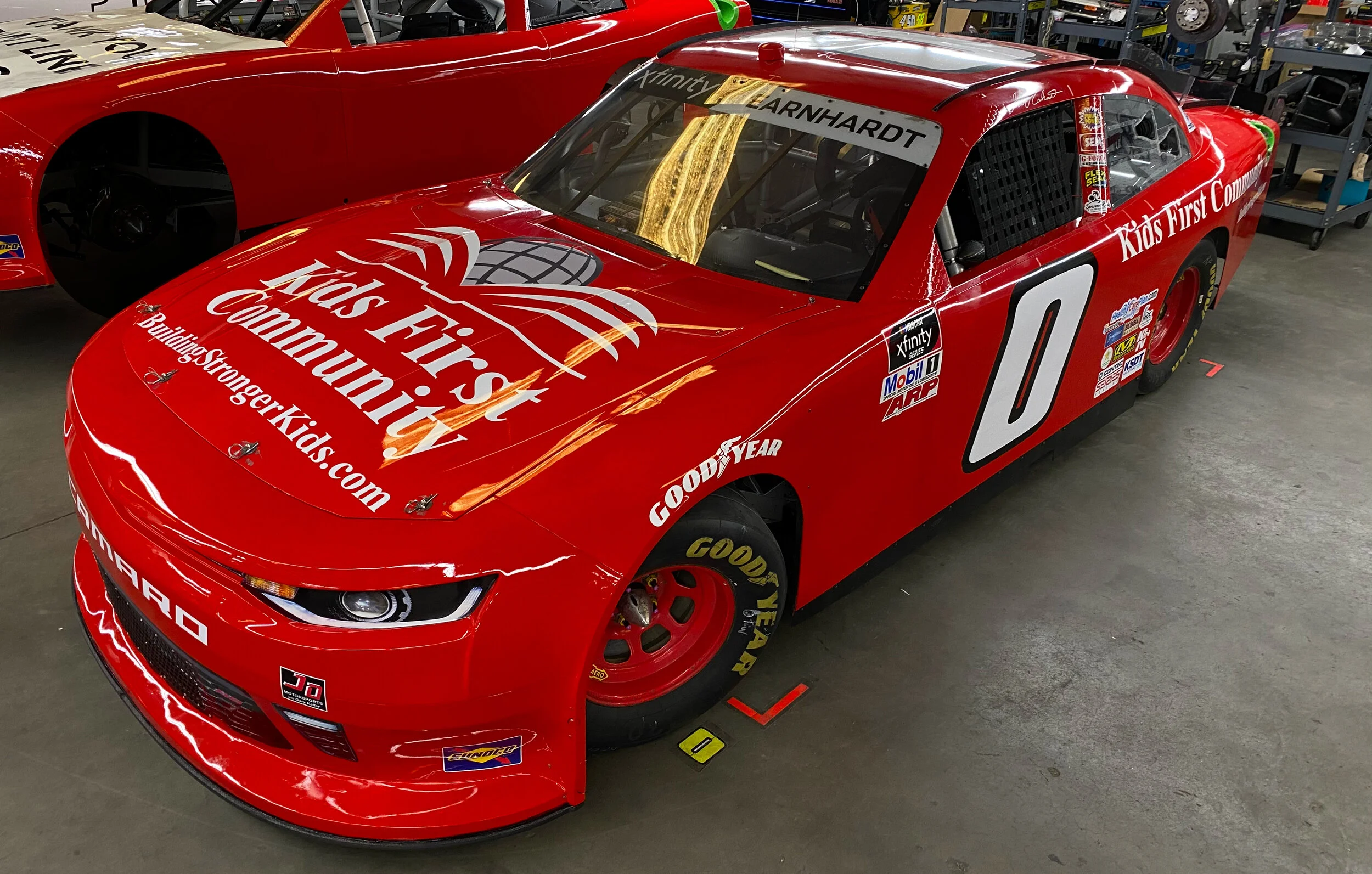 KIDS FIRST COMMUNITY TO SPONSOR JEFFREY EARNHARDT AND JD MOTORSPORTS WITH GARY KELLER AT DARLINGTON RACEWAY