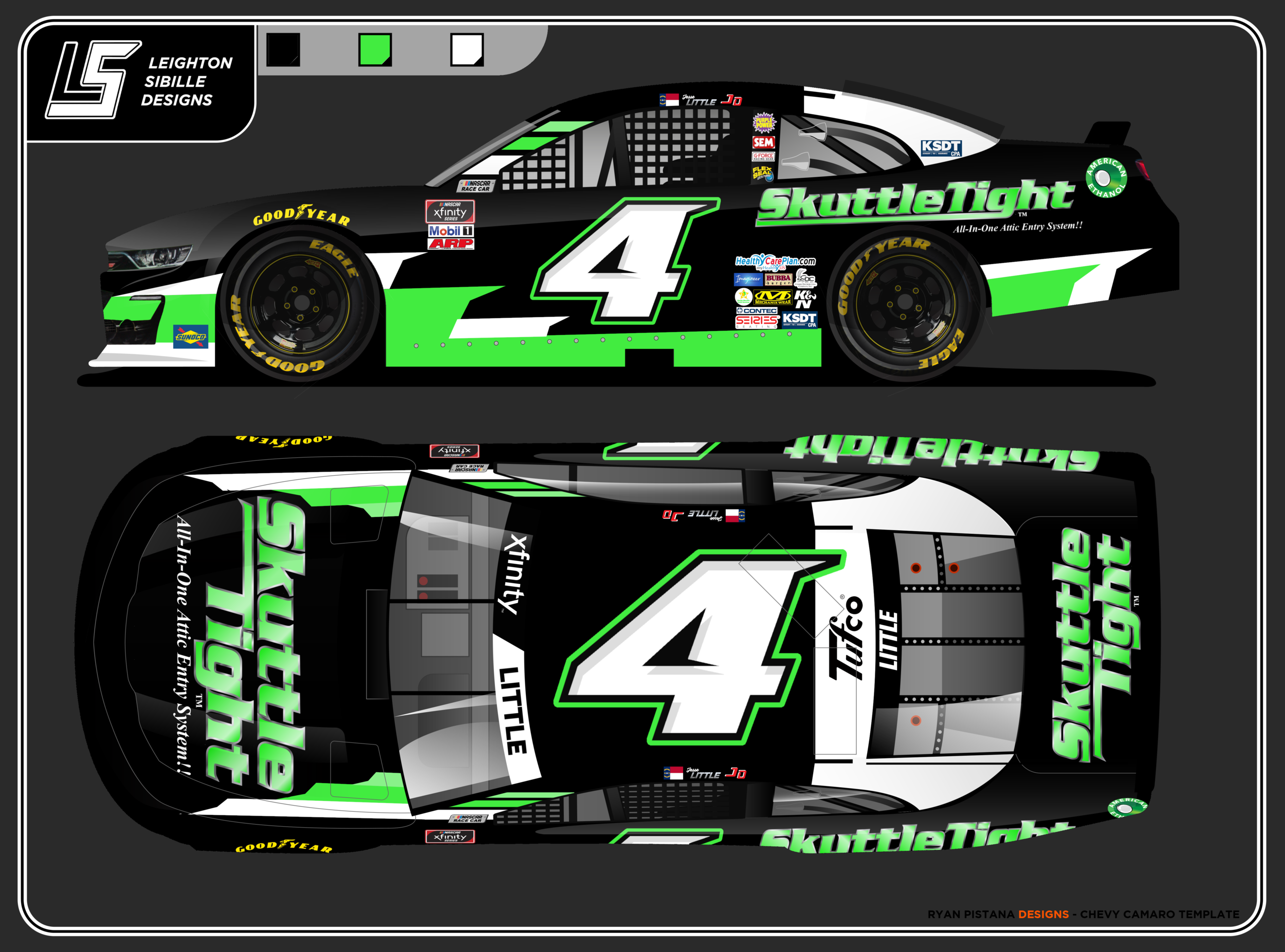  Skuttle Tight joins Jesse Little as primary sponsor at Talladega Superspeedway