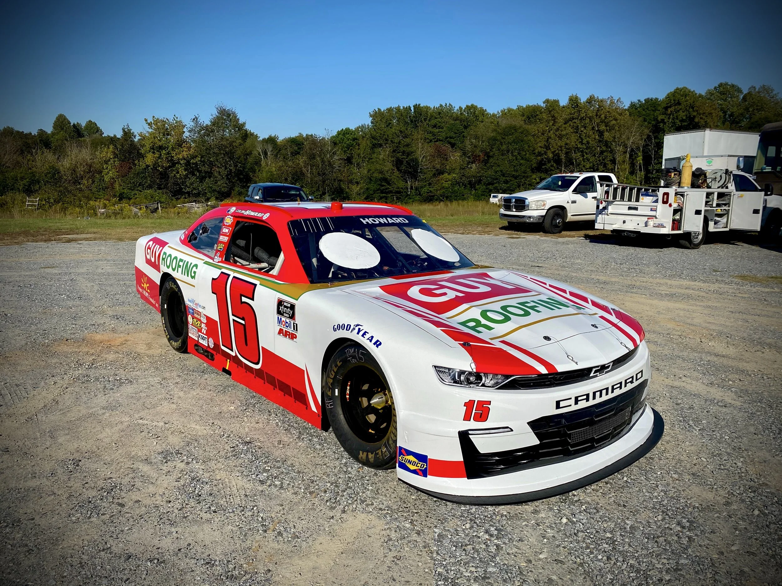 GUY ROOFING ANNOUNCES SPONSORSHIP OF NASCAR DRIVER COLBY HOWARD OF JD MOTORSPORTS
