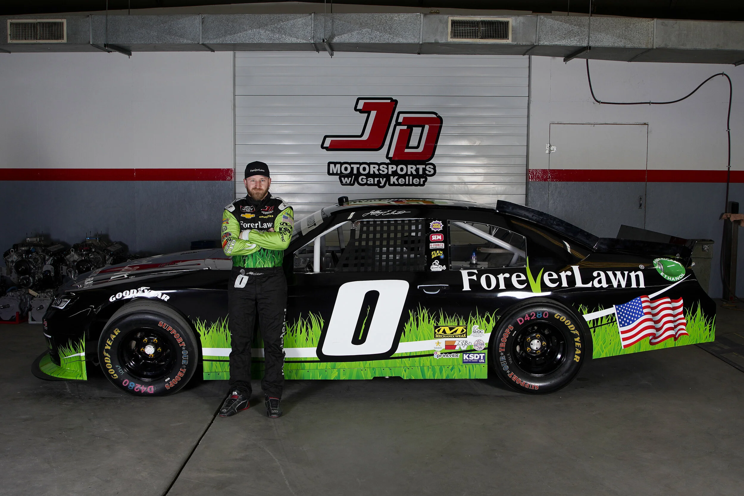 FOREVERLAWN PARTNERS WITH JEFFREY EARNHARDT FOR MAJORITY OF THE 2021 SEASON