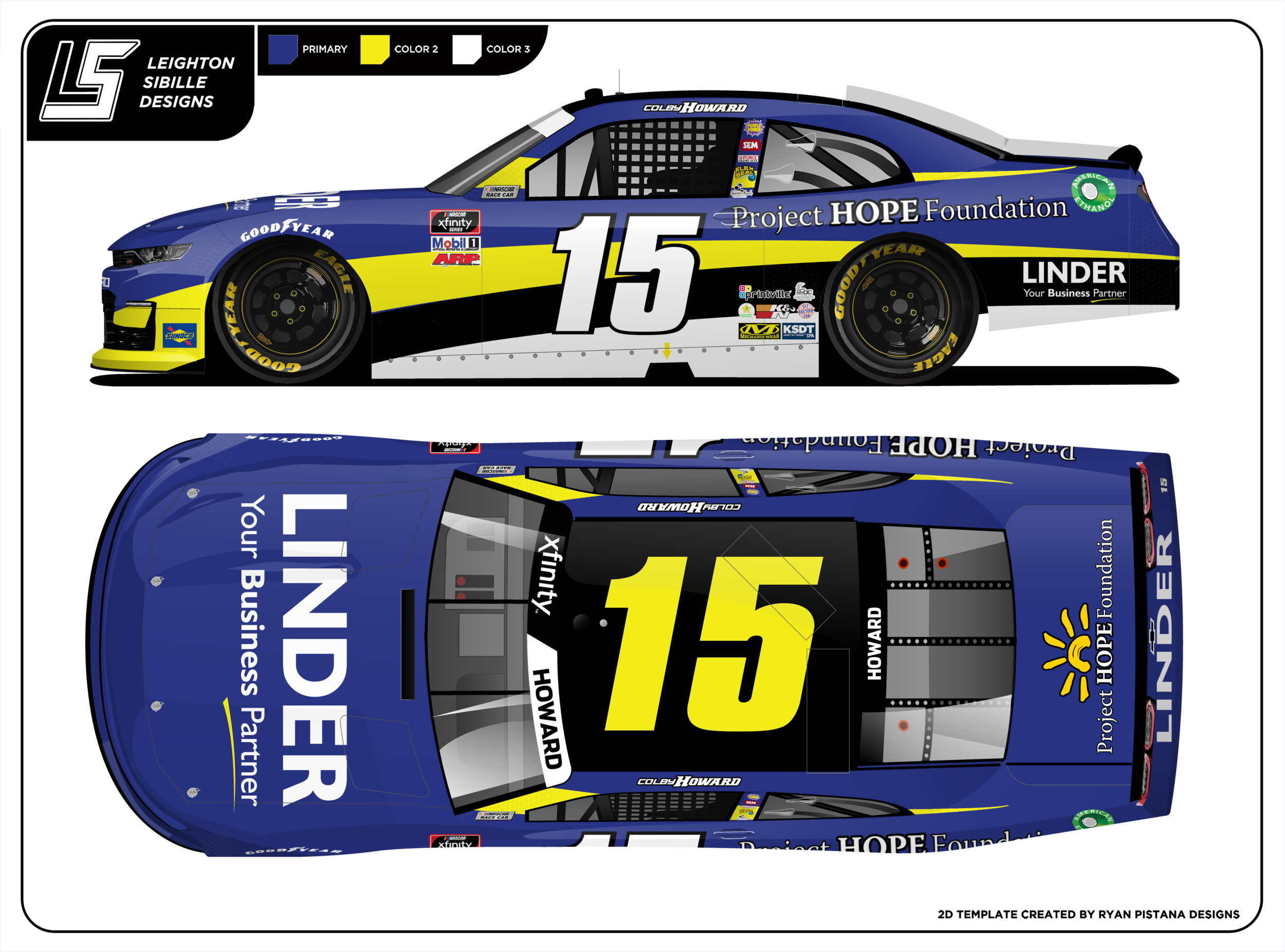 LINDER PARTNERS WITH COLBY HOWARD AND JD MOTORSPORTS FOR DAYTONA