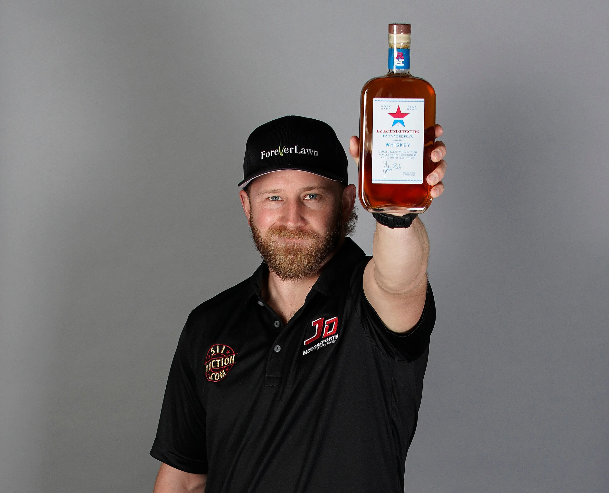 JOHN RICH’S REDNECK RIVIERA WHISKEY PARTNERS WITH JEFFREY EARNHARDT AS AN ASSOCIATE SPONSOR FOR FULL SEASON