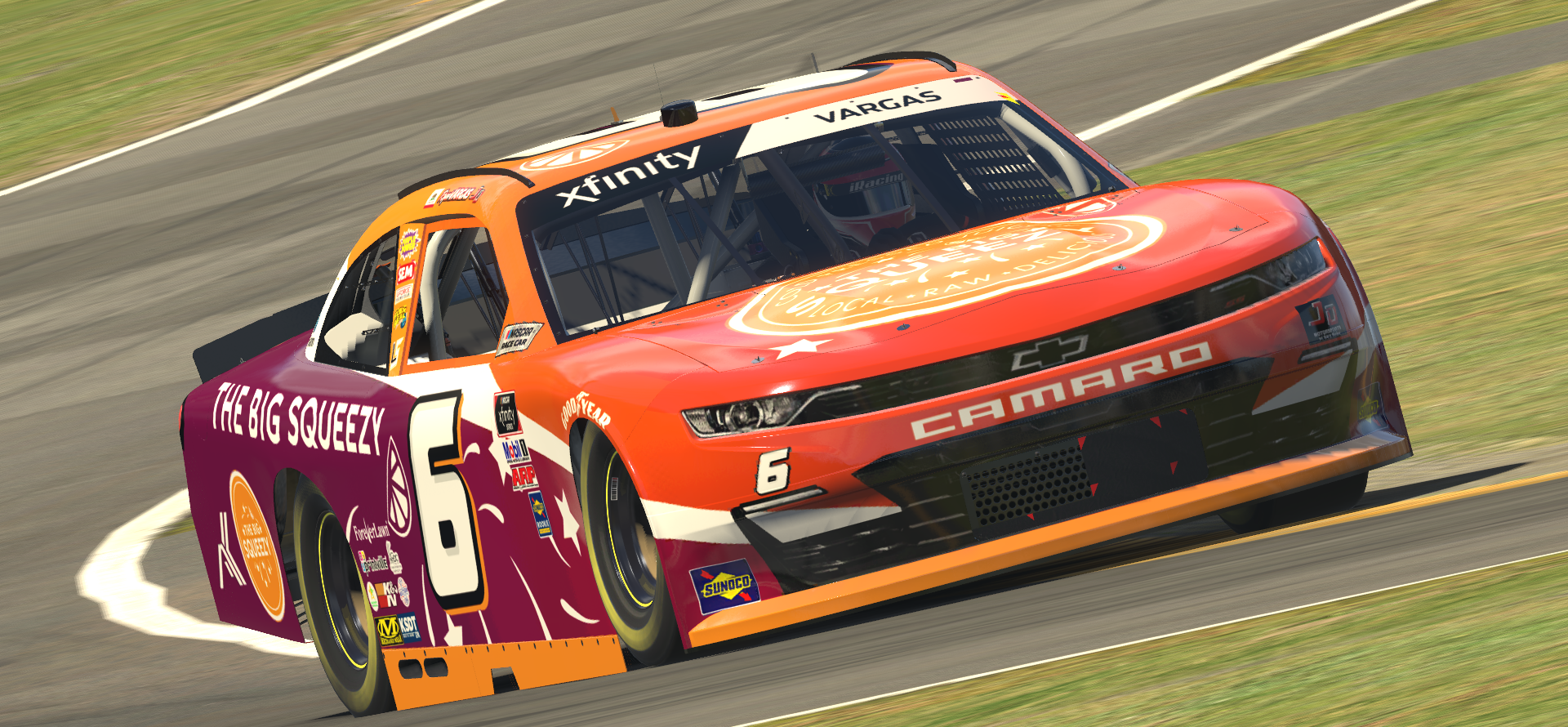 ALVIN KAMARA AND THE BIG SQUEEZY PARTNER WITH RYAN VARGAS AND JD MOTORSPORTS