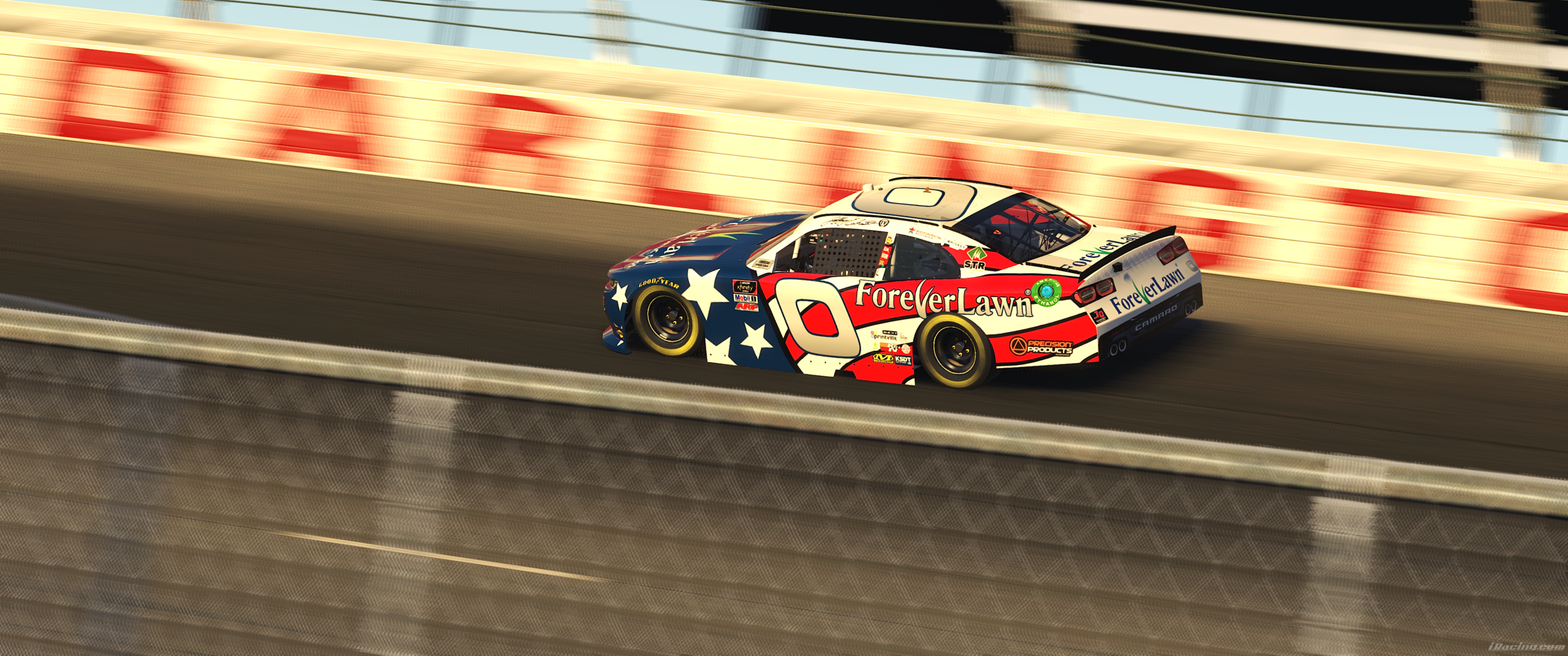 JEFFREY EARNHARDT AND FOREVERLAWN THROW IT BACK TO DALE SR’S 1996 ATLANTA OLYMPICS PAINT SCHEME