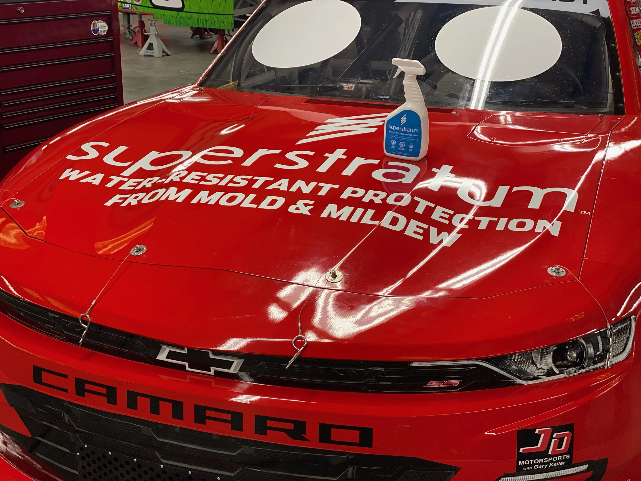 SUPERSTRATUM PARTNERS WITH JEFFREY EARNHARDT AT ATLANTA MOTOR SPEEDWAY