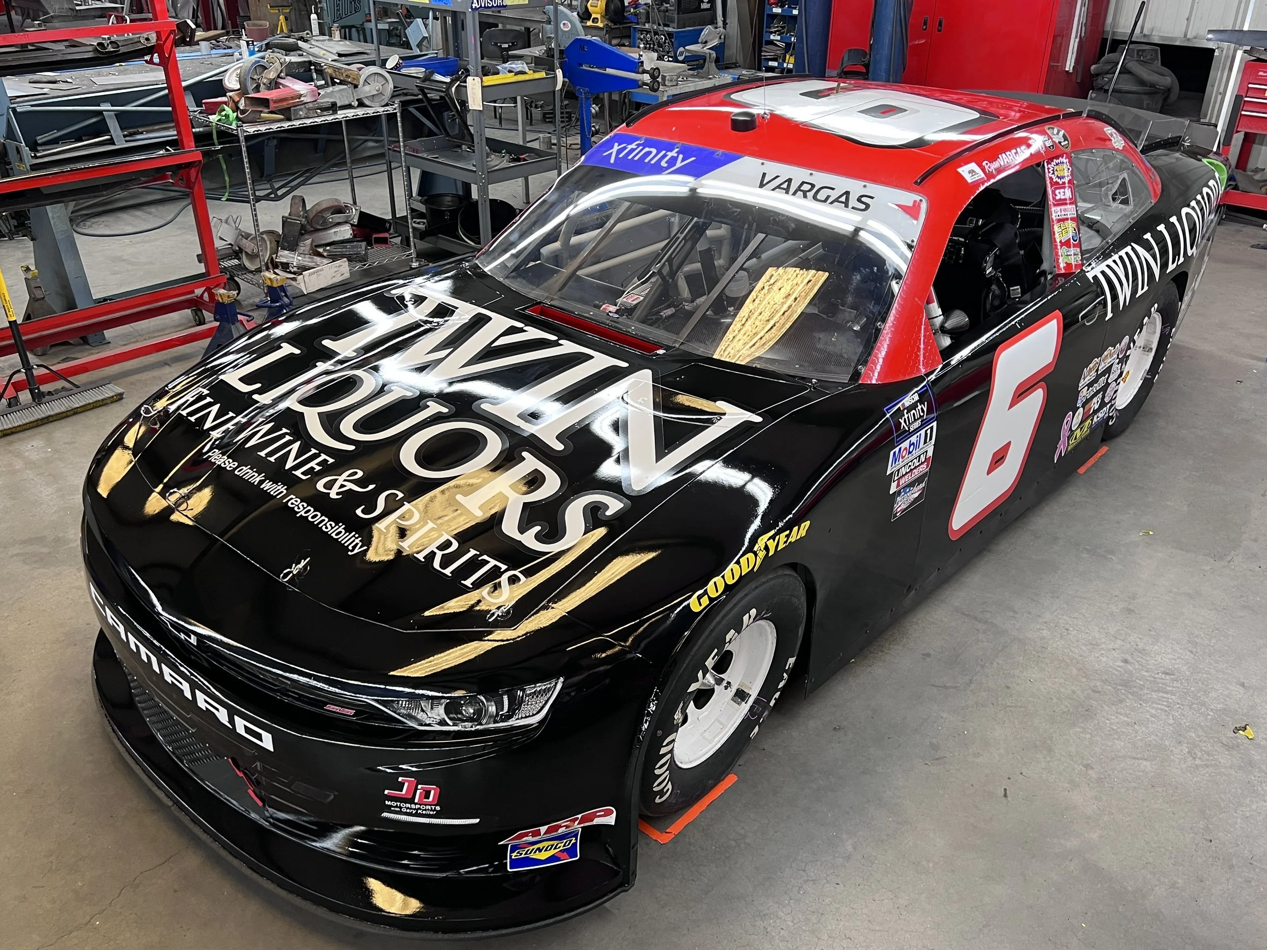 Twin Liquors Rejoins Vargas at Texas Motor Speedway