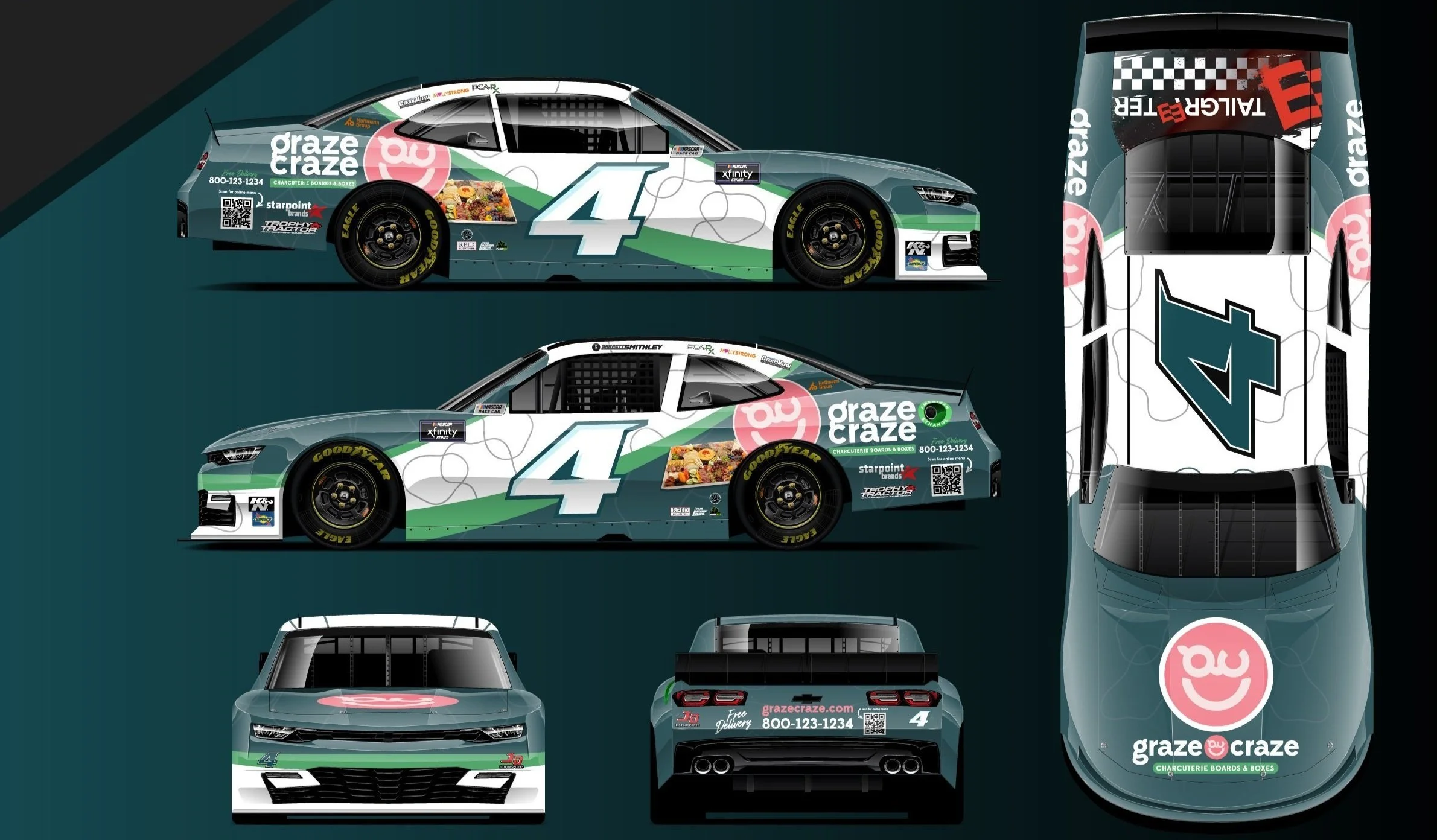 JD Motorsports is Excited to Announce a Delightful Partnership with Graze Craze