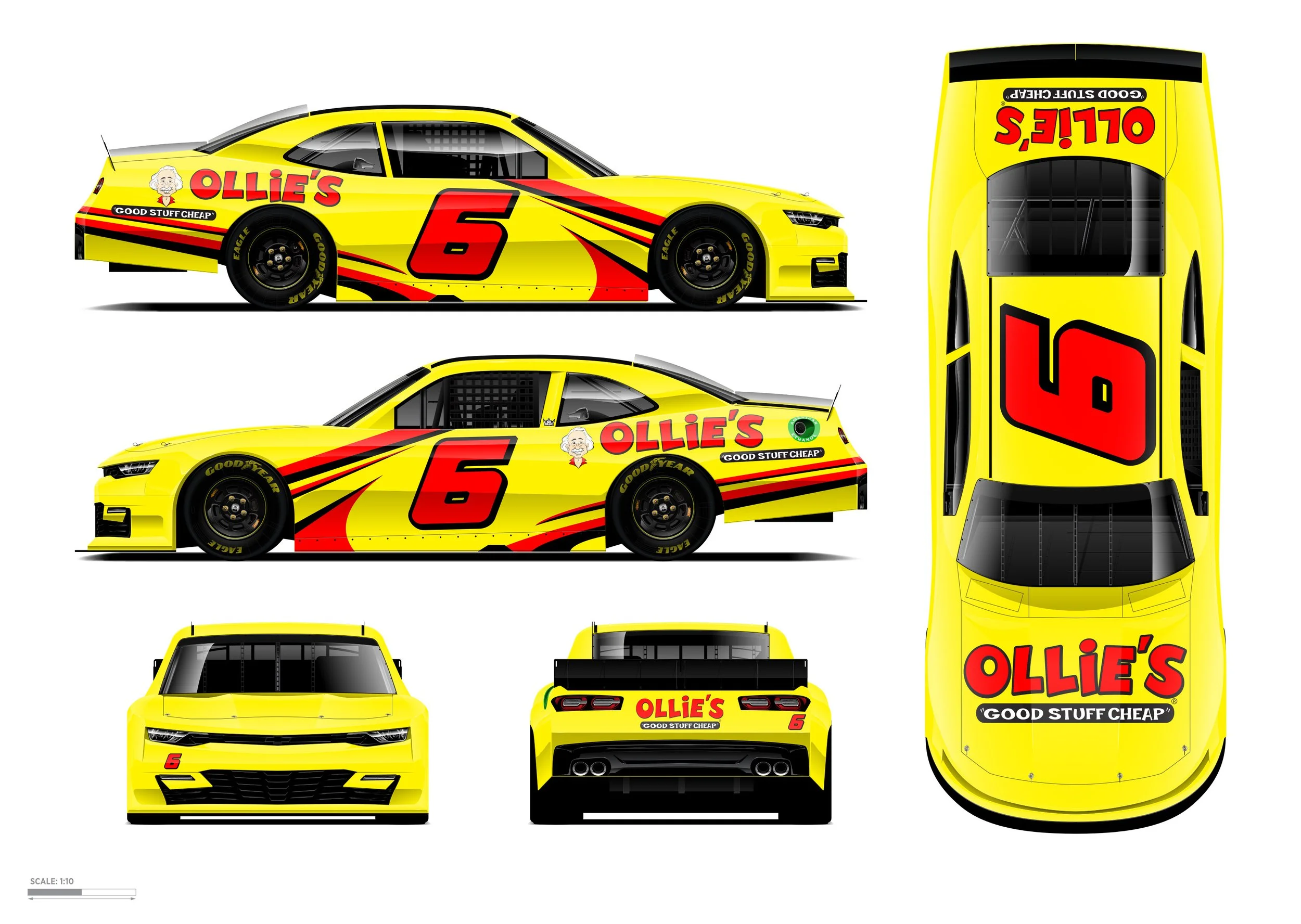 OLLIE’S, JD MOTORSPORTS AND TY DILLON PARTNER FOR COTA NASCAR XFINITY SERIES RACE