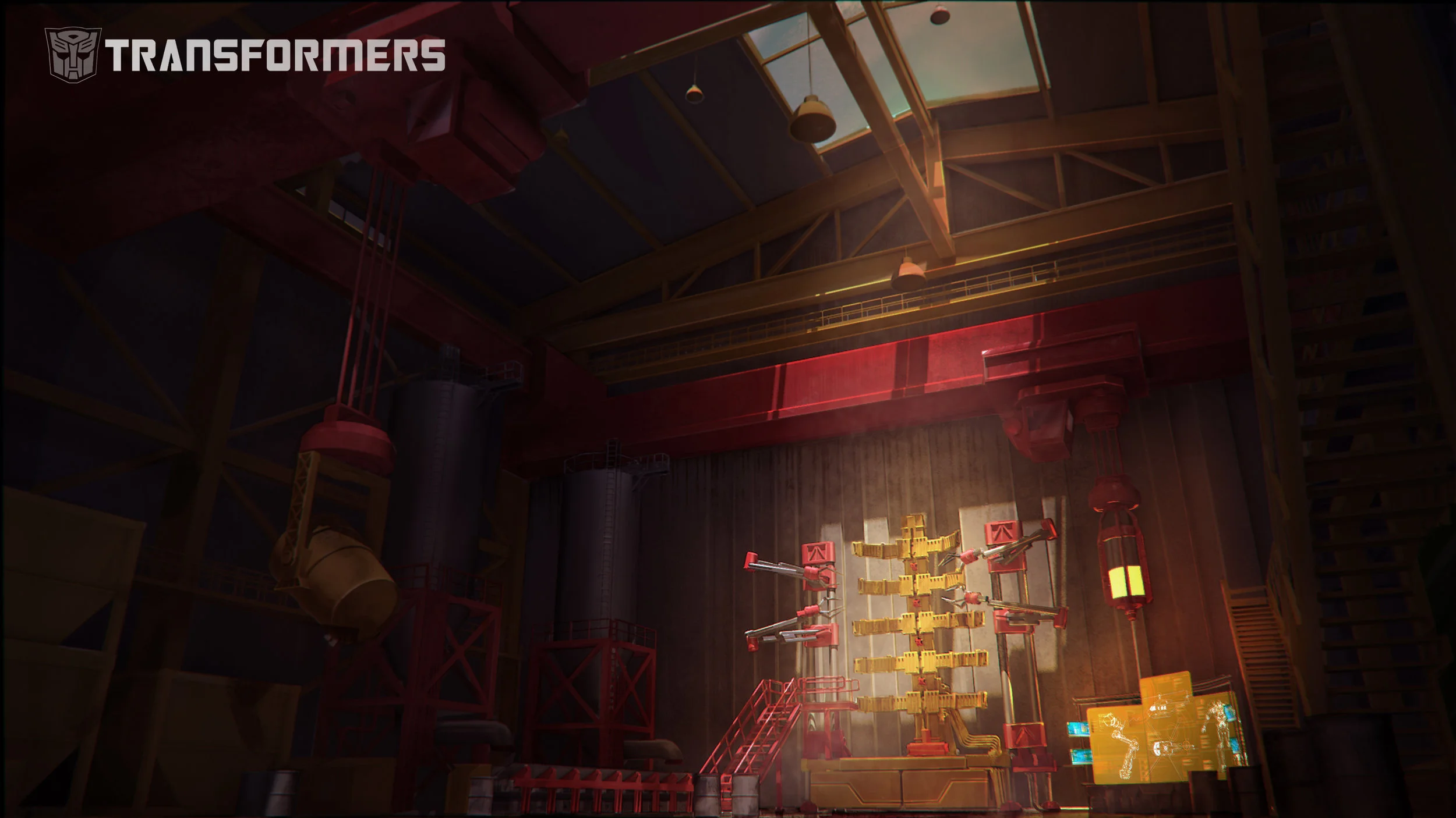 Transformers Prime, Concept design, 3d modeling and digital painting, Sketch up, maya, and photoshop