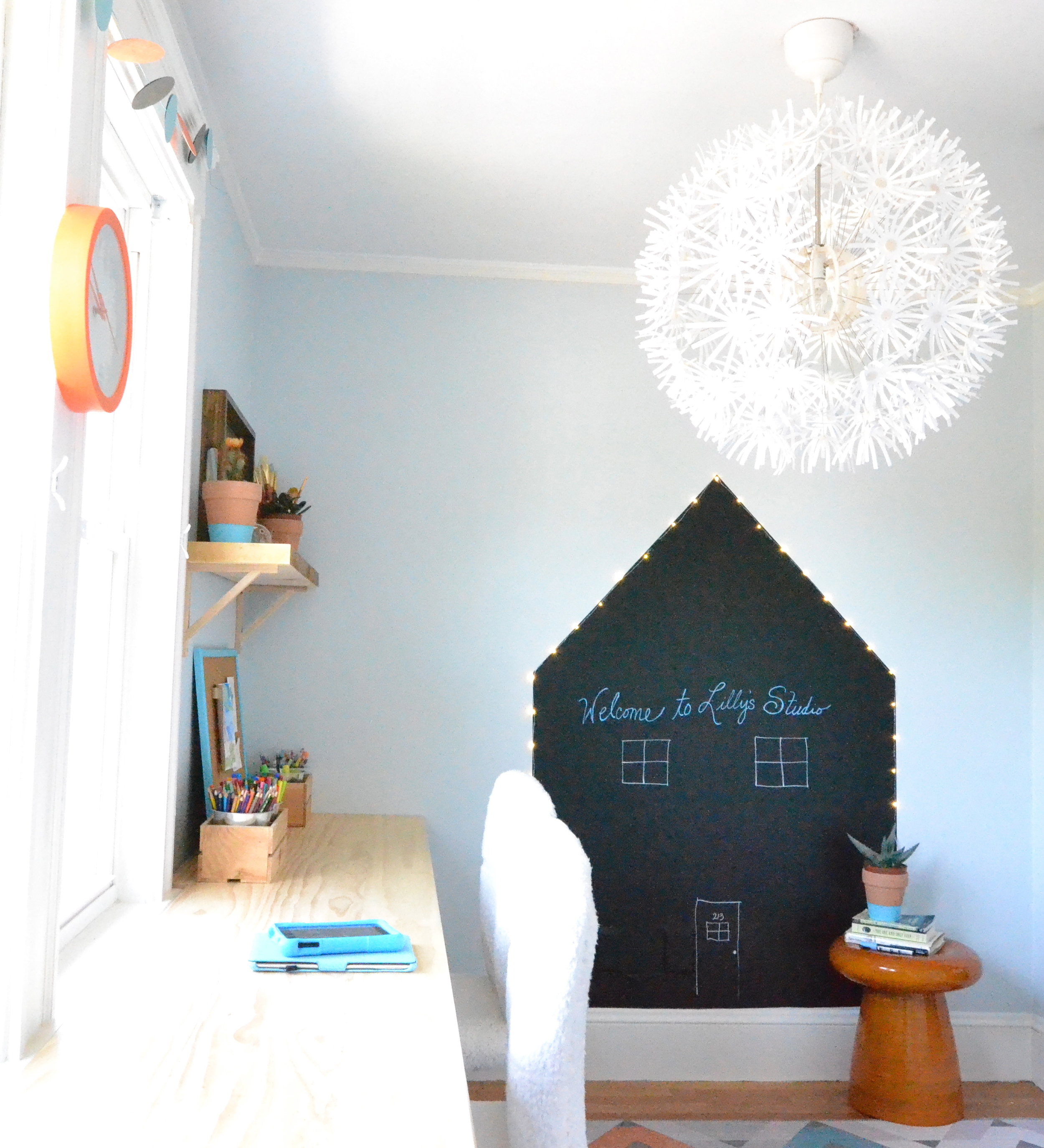 Geometric Kid's Art Space