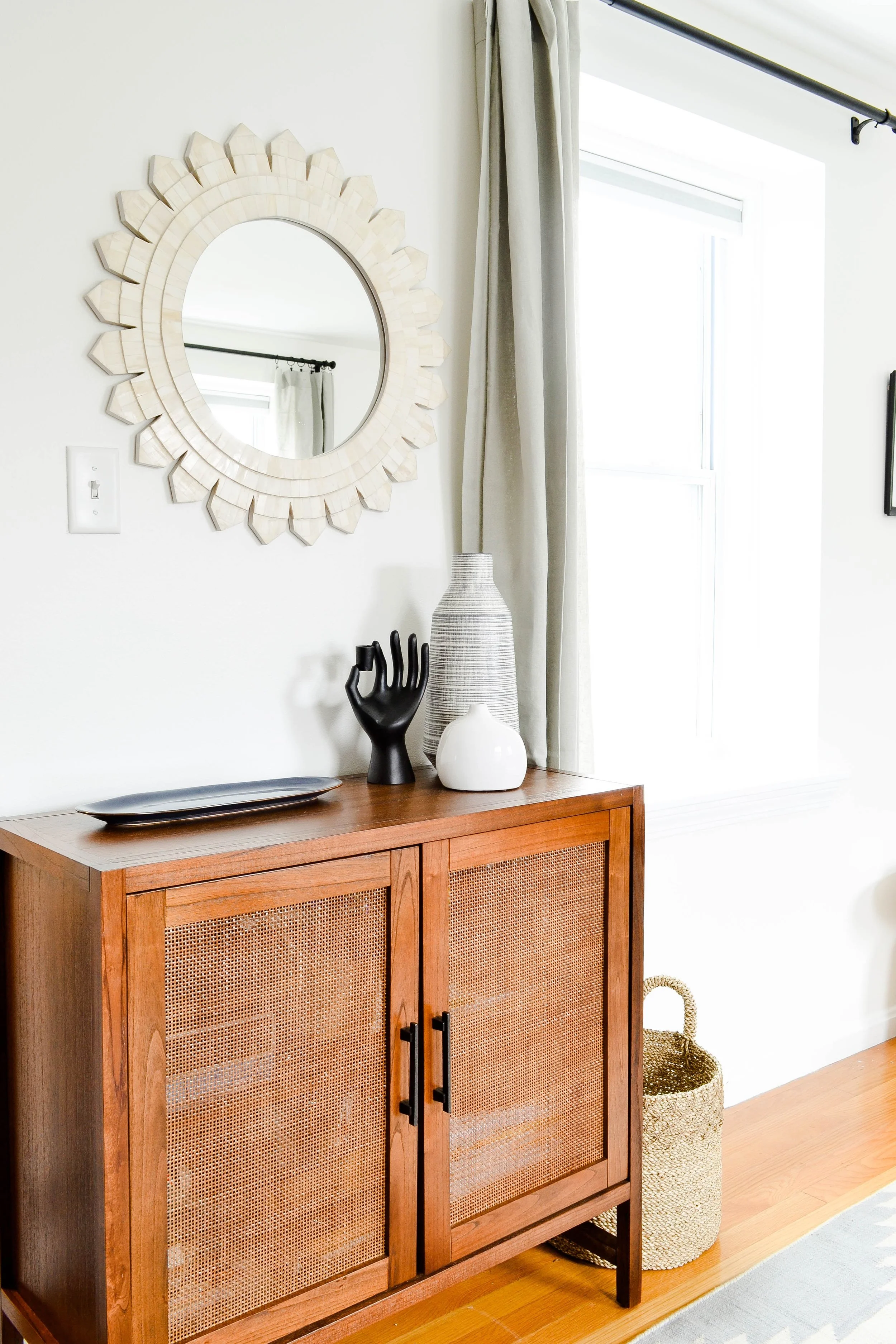 Gray Oak Studio Pearl Street Project Entryway Rattan Cabinet.jpg