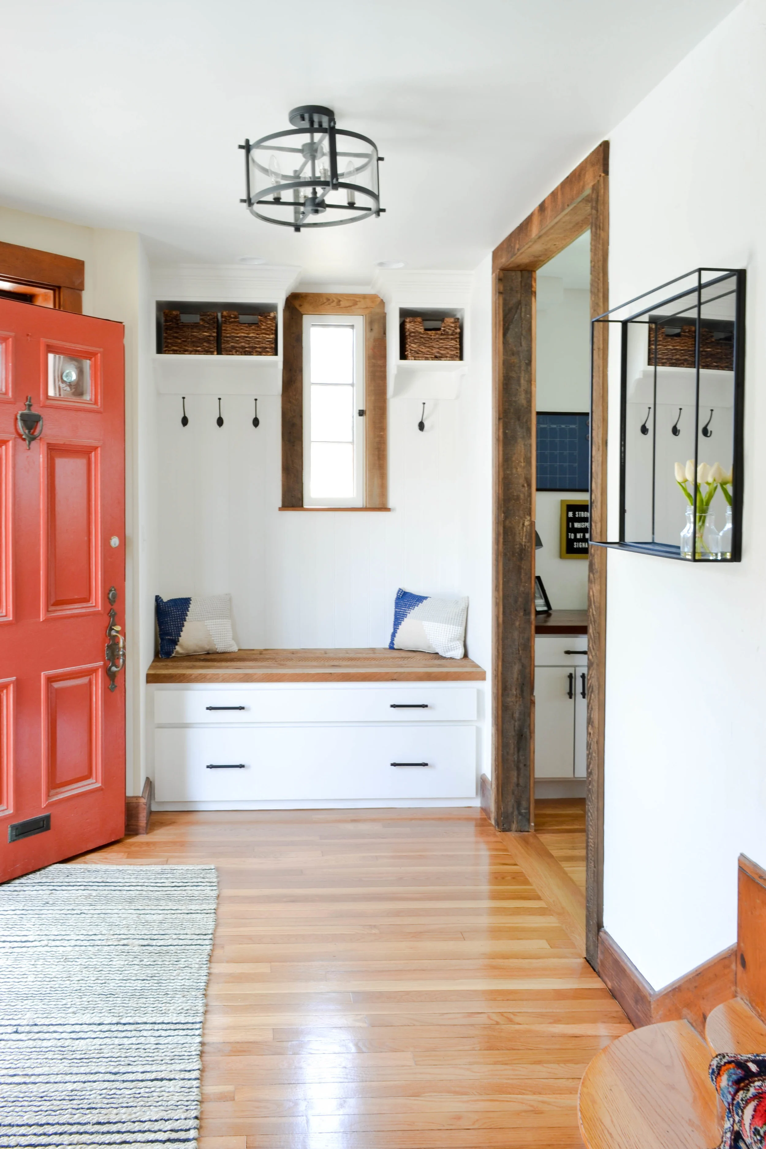 Pilgrim Project Mudroom Gray Oak Studio