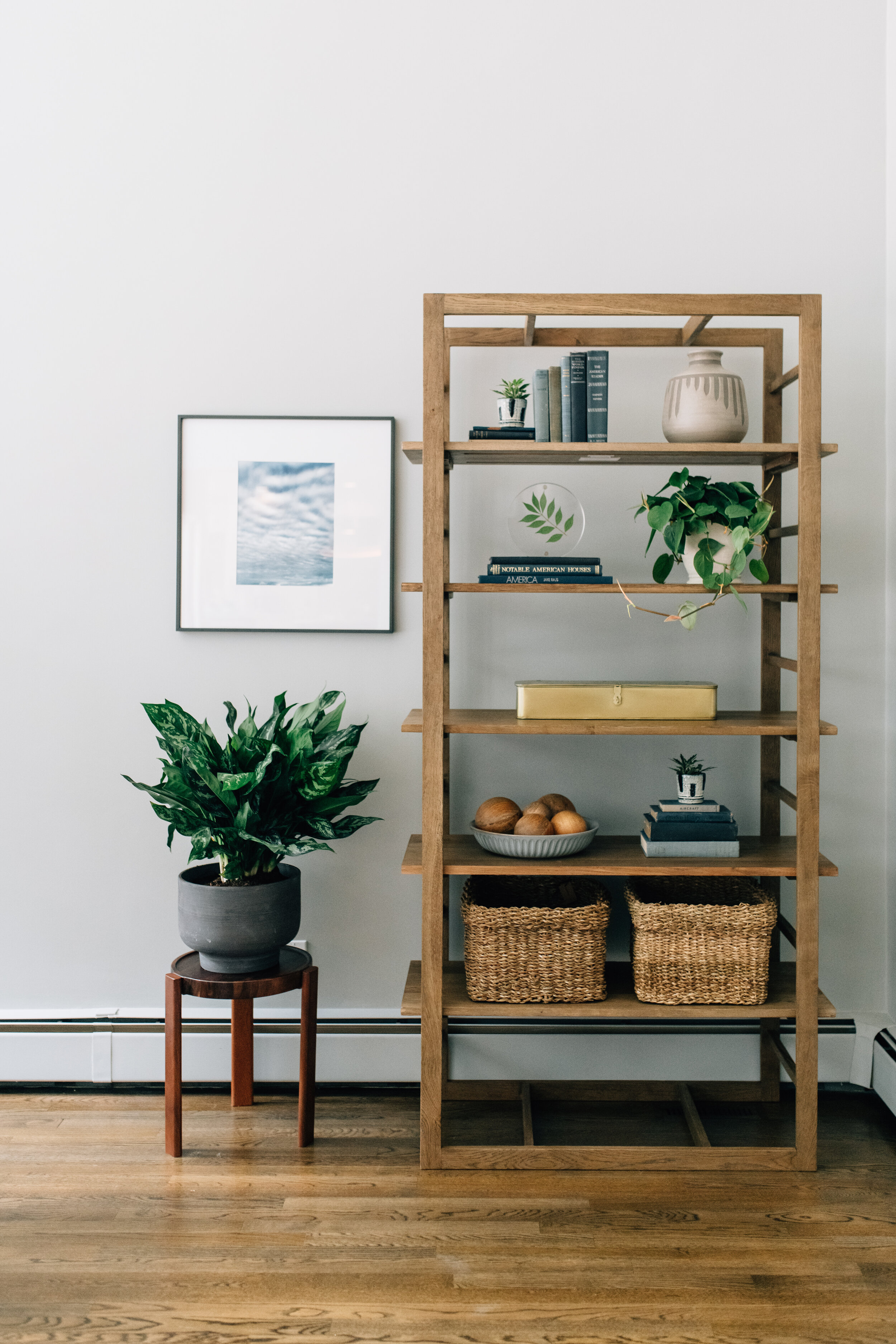 Gray Oak Studio - Stafford Project Bookshelf Styling