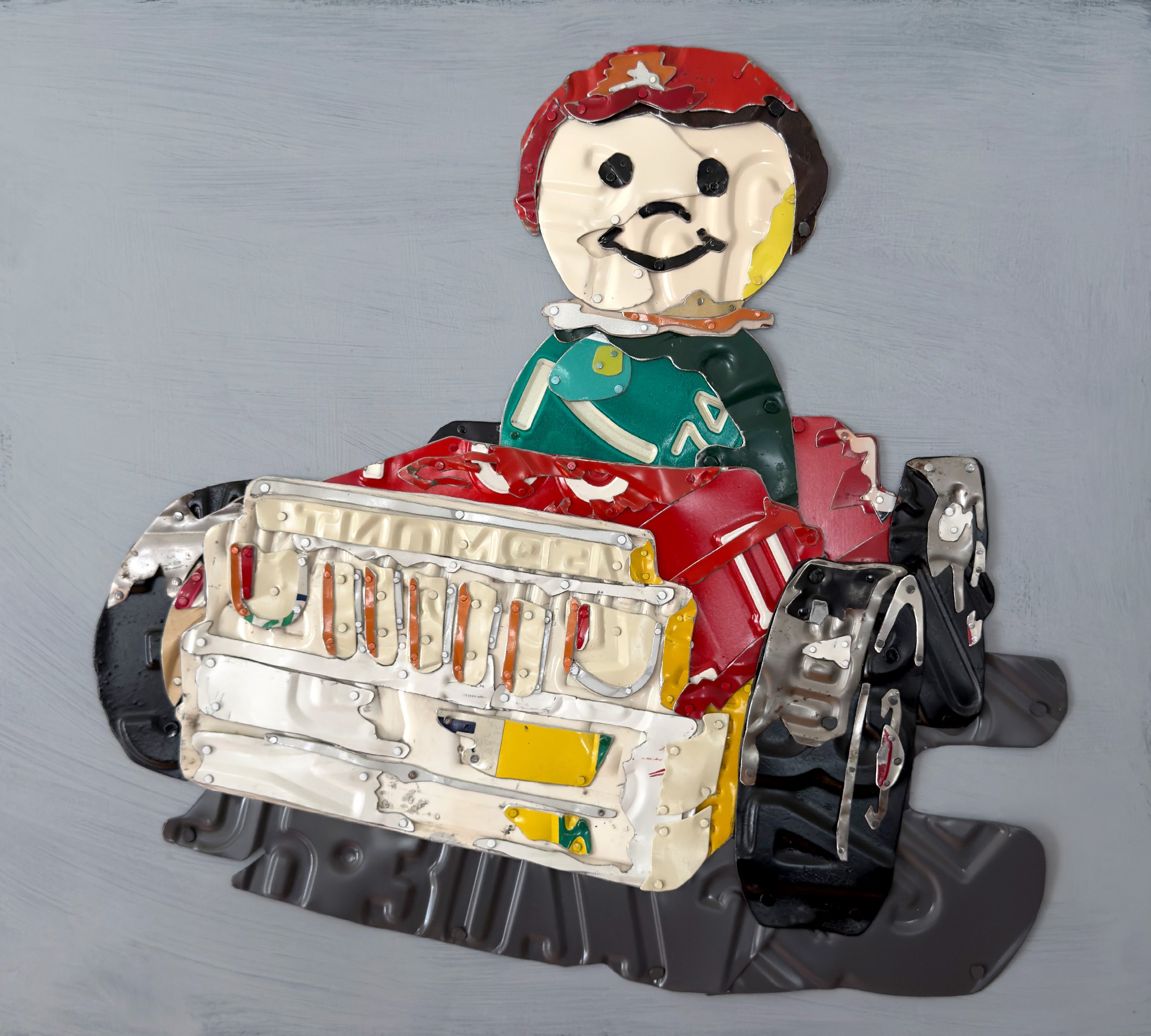 "Girl In A Red Car"
18" x 20"
2025