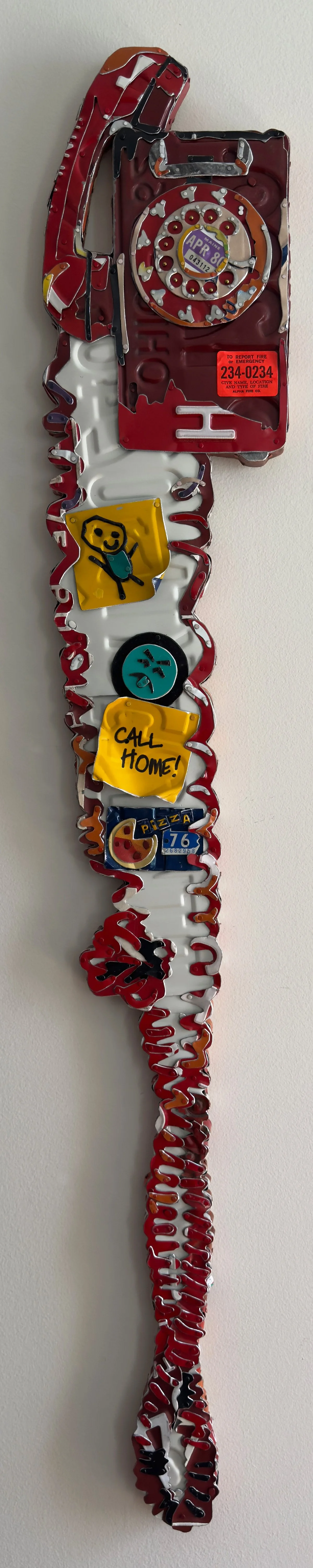 "Call Waiting" 
48" x 8"
2025