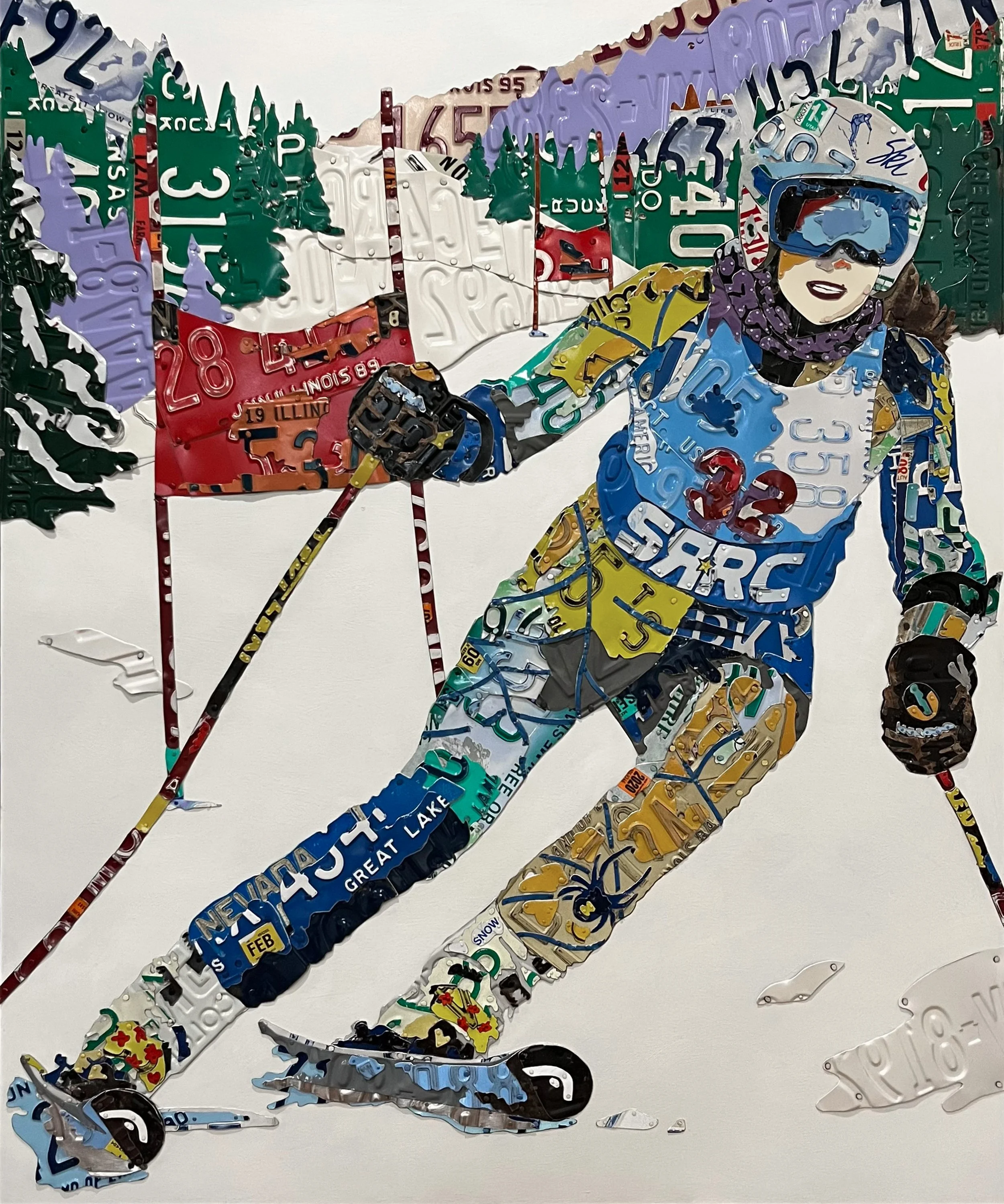 "Grace" 
48" x 40"
2022
Commission/SOLD